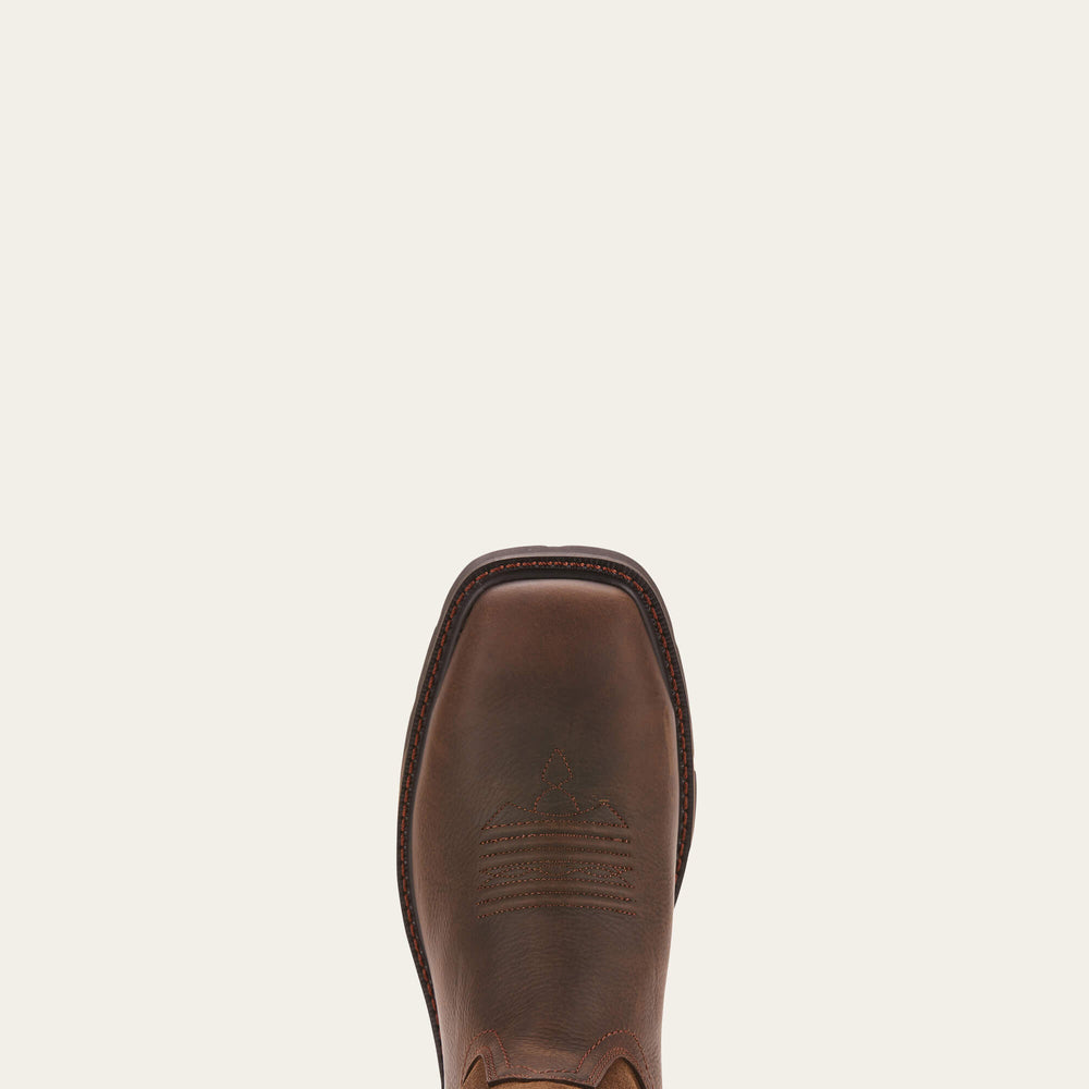 Groundbreaker Wide Square Toe Waterproof Steel Toe Work Boot-Ariat