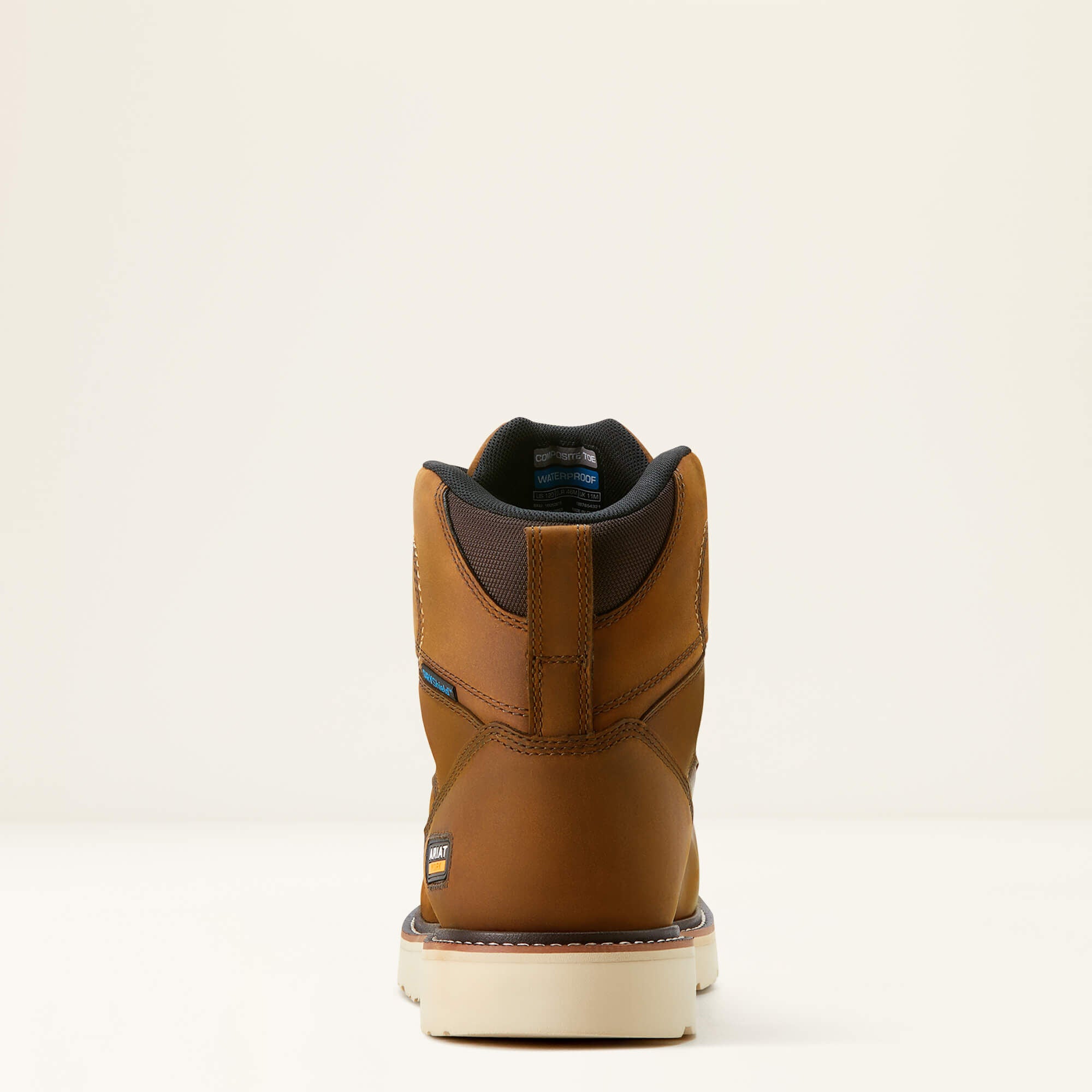 Rebar Wedge Moc Toe 6" Waterproof Composite Toe Work Boot-Ariat