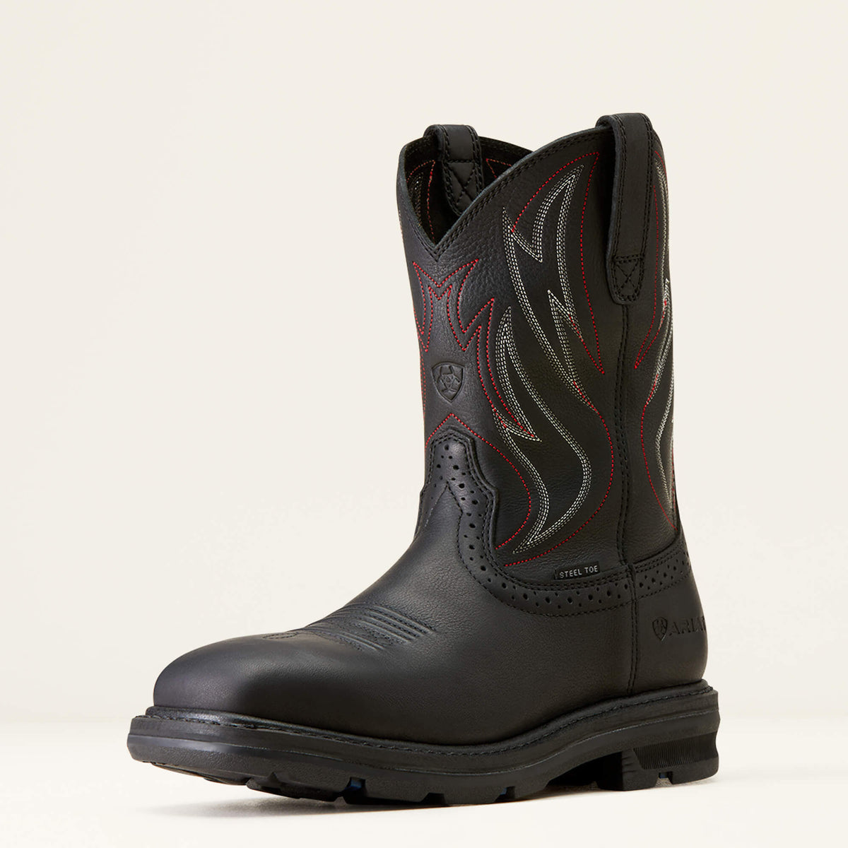 Sierra Shock Shield Steel Toe Work Boot-Ariat