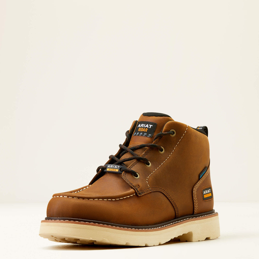 Rebar Lift Chukka Waterproof Work Boot-Ariat
