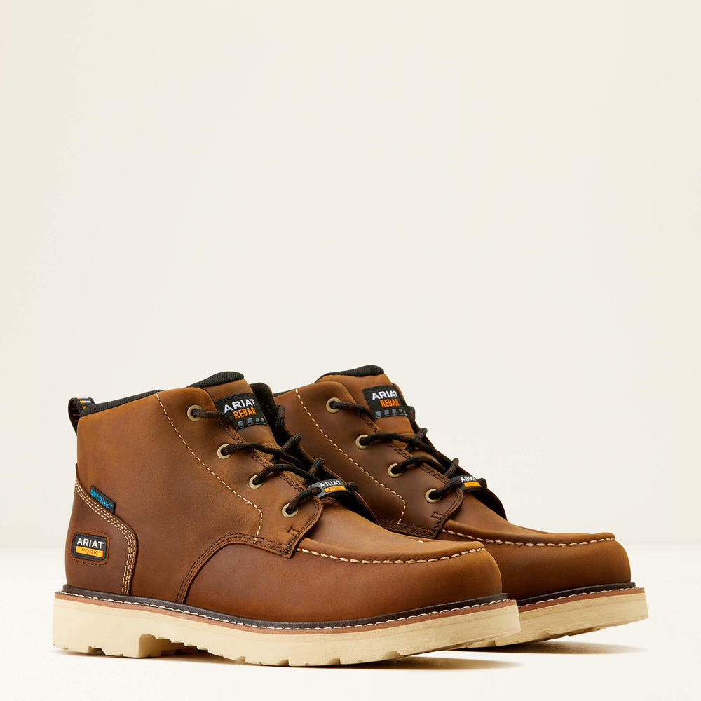 Rebar Lift Chukka Waterproof Work Boot-Ariat