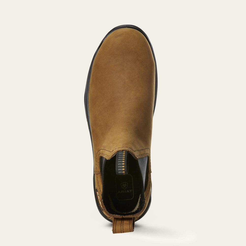 Turbo Chelsea Waterproof Carbon Toe Work Boot-Ariat