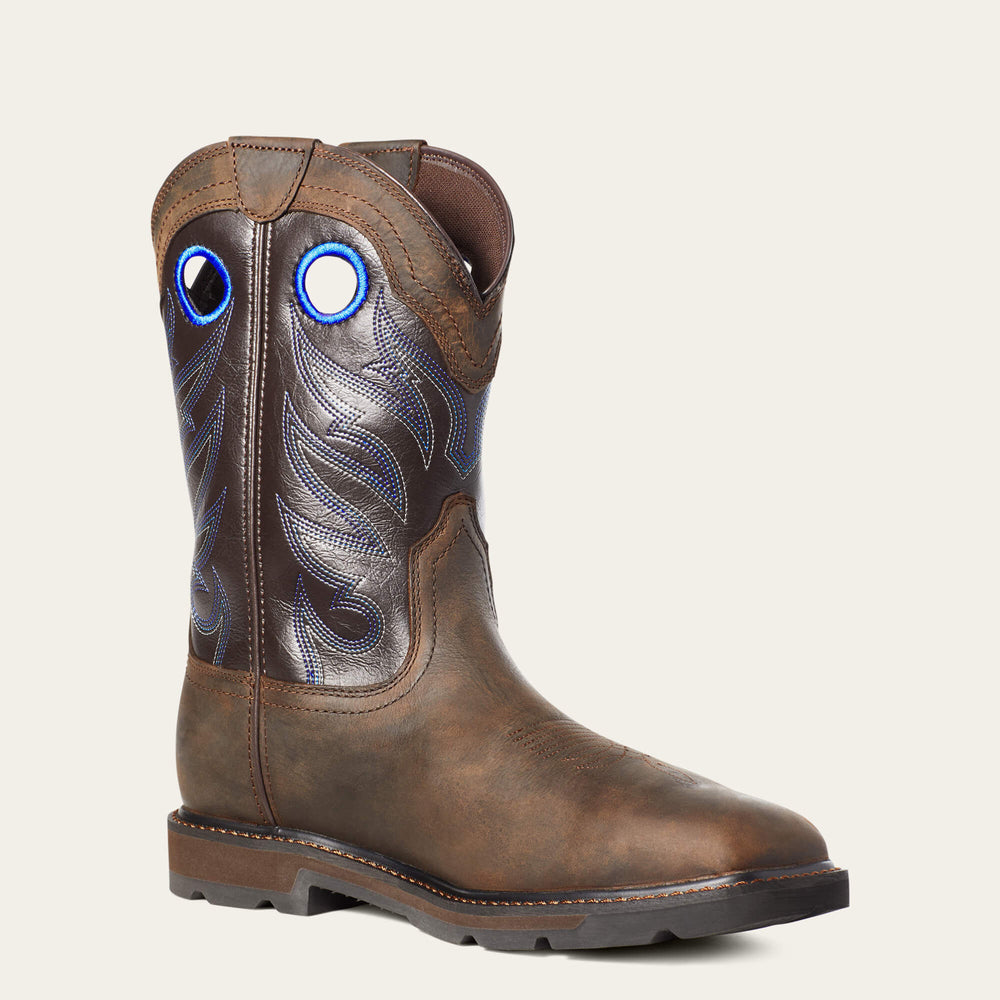 Groundwork Waterproof Steel Toe Work Boot-Ariat