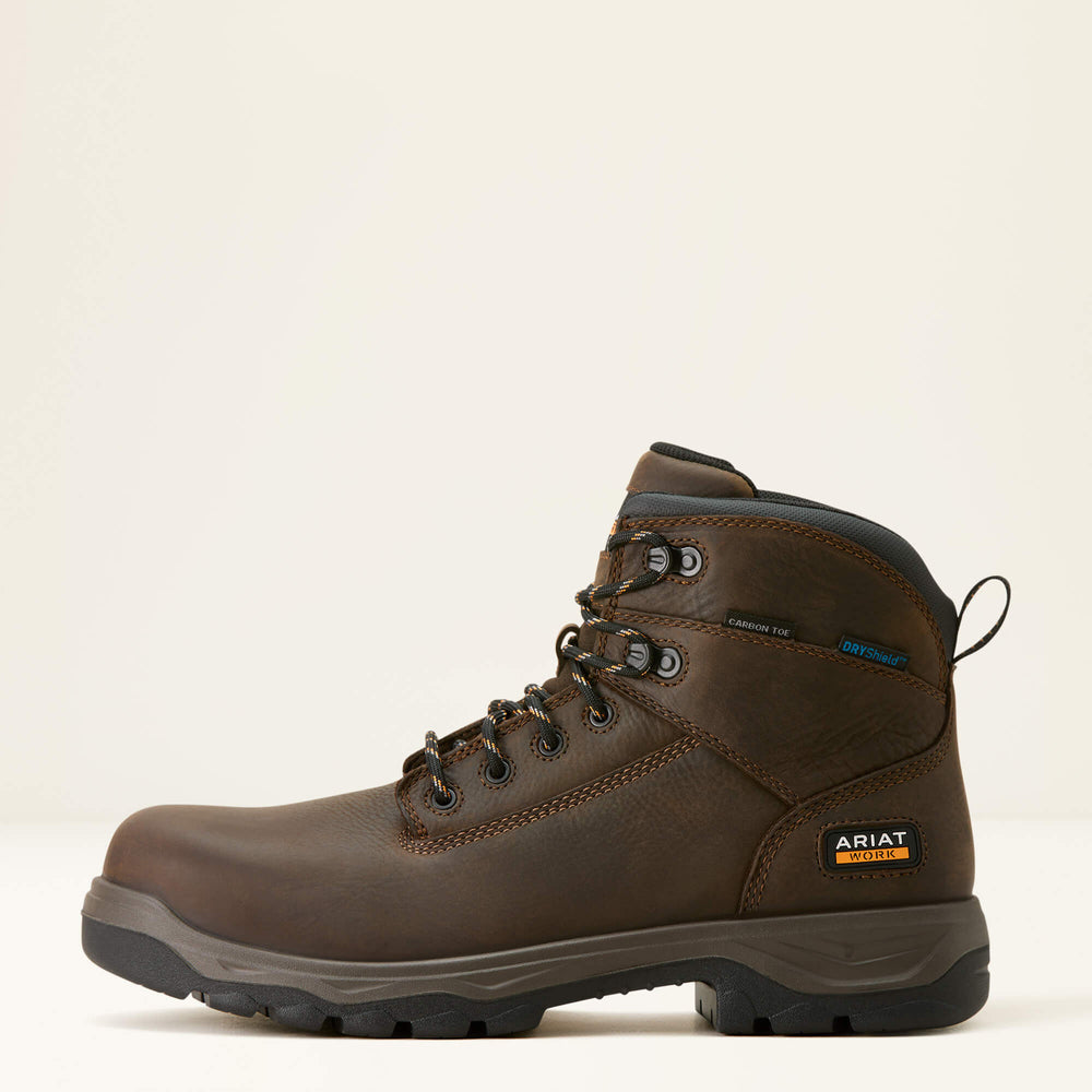 Turbo Duratread 6" Waterproof Carbon Toe Work Boot-Ariat