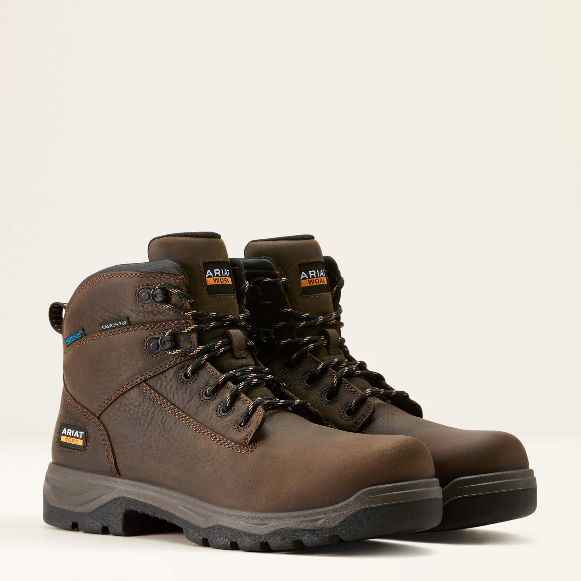 Turbo Duratread 6" Waterproof Carbon Toe Work Boot-Ariat