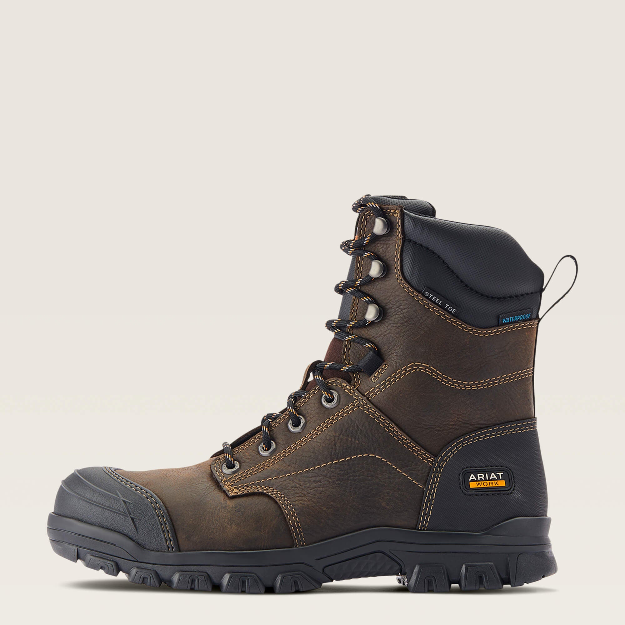 Treadfast 8" Waterproof Steel Toe Work Boot-Ariat