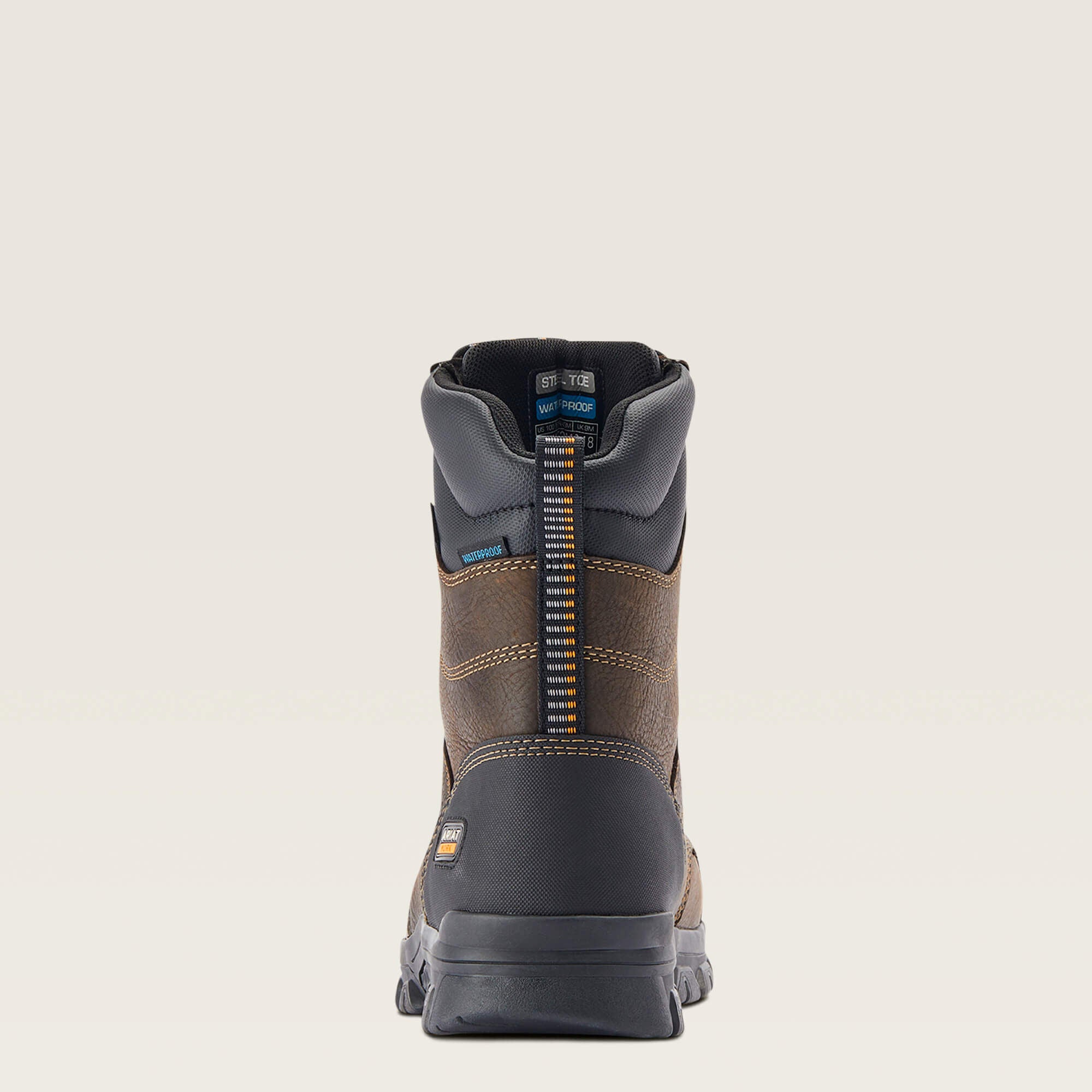 Treadfast 8" Waterproof Steel Toe Work Boot-Ariat