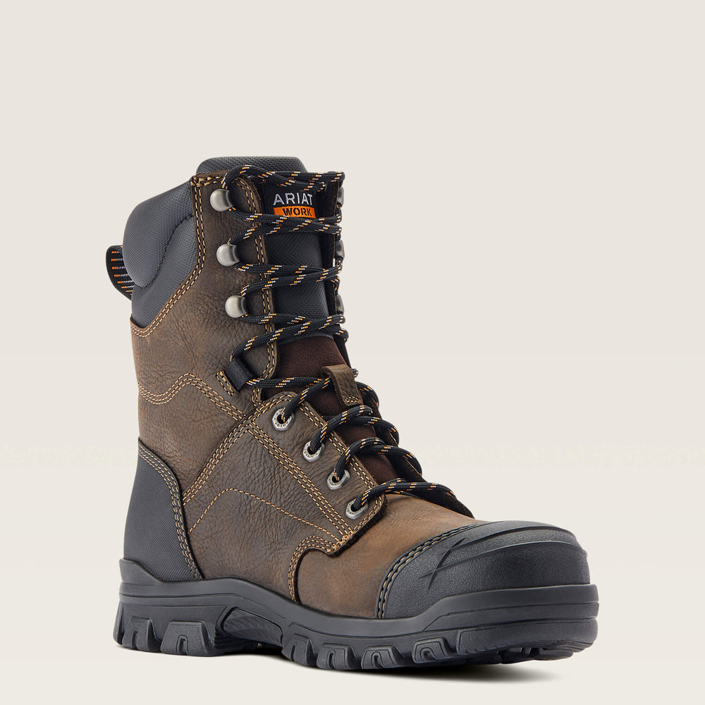 Treadfast 8" Waterproof Steel Toe Work Boot-Ariat