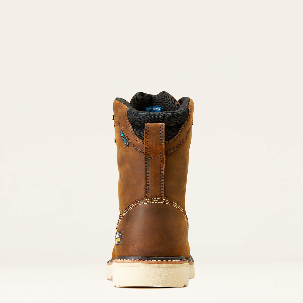 Rebar Lift 8" Waterproof Work Boot-Ariat