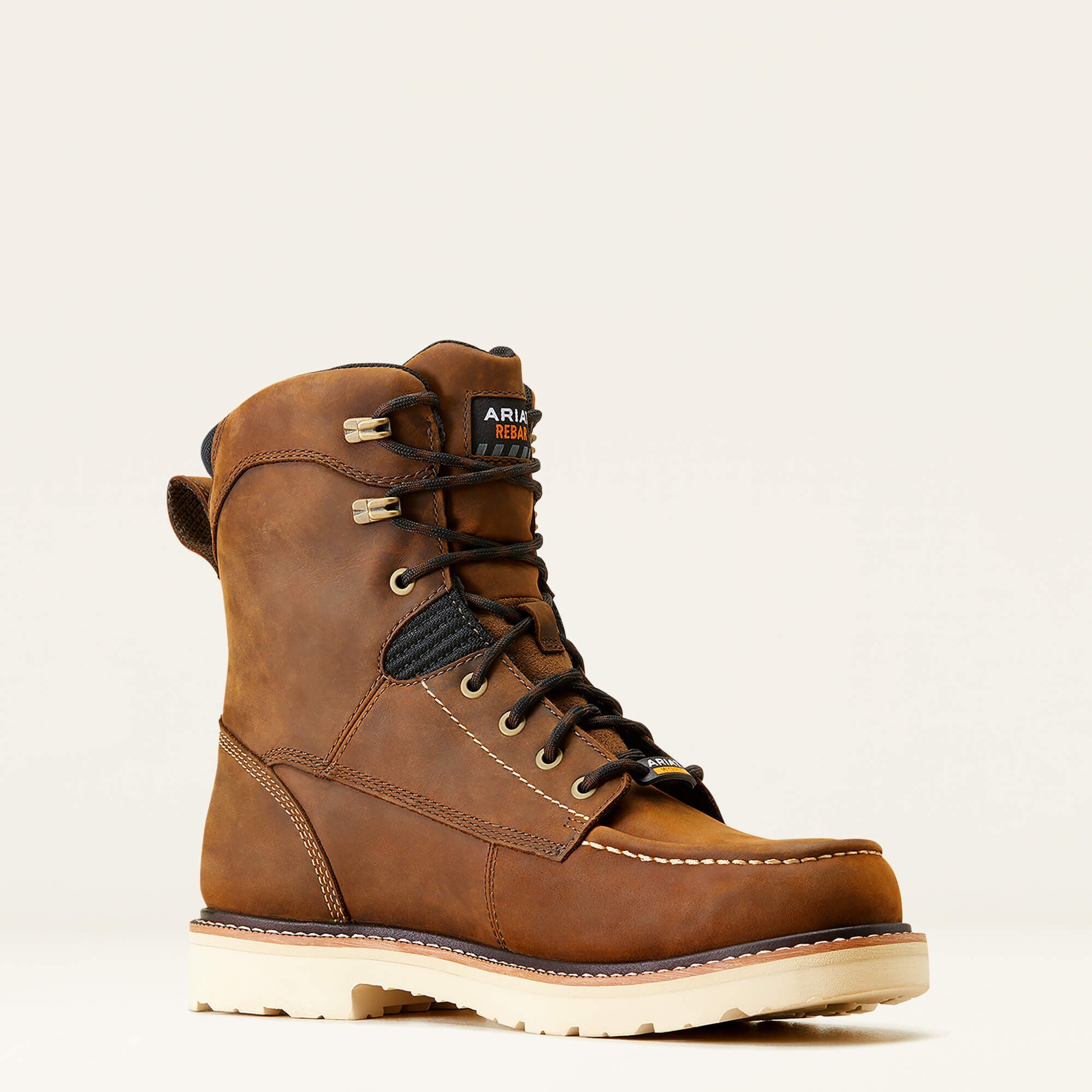 Rebar Lift 8" Waterproof Work Boot-Ariat