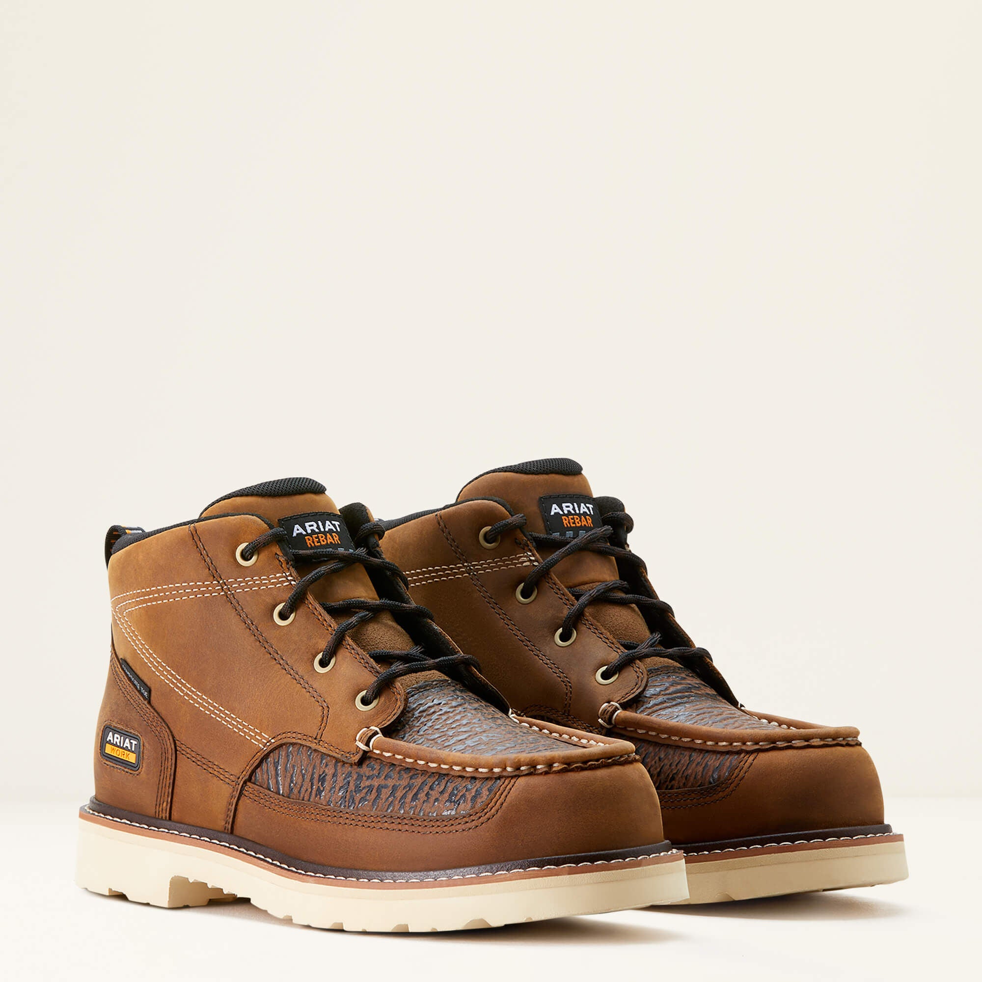 Rebar Lift Chukka Composite Toe Work Boot-Ariat