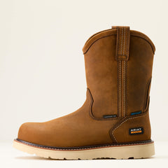 Rebar Wedge Pull-On Waterproof Composite Toe Work Boot-Ariat