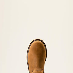 Rebar Wedge Pull-On Waterproof Composite Toe Work Boot-Ariat
