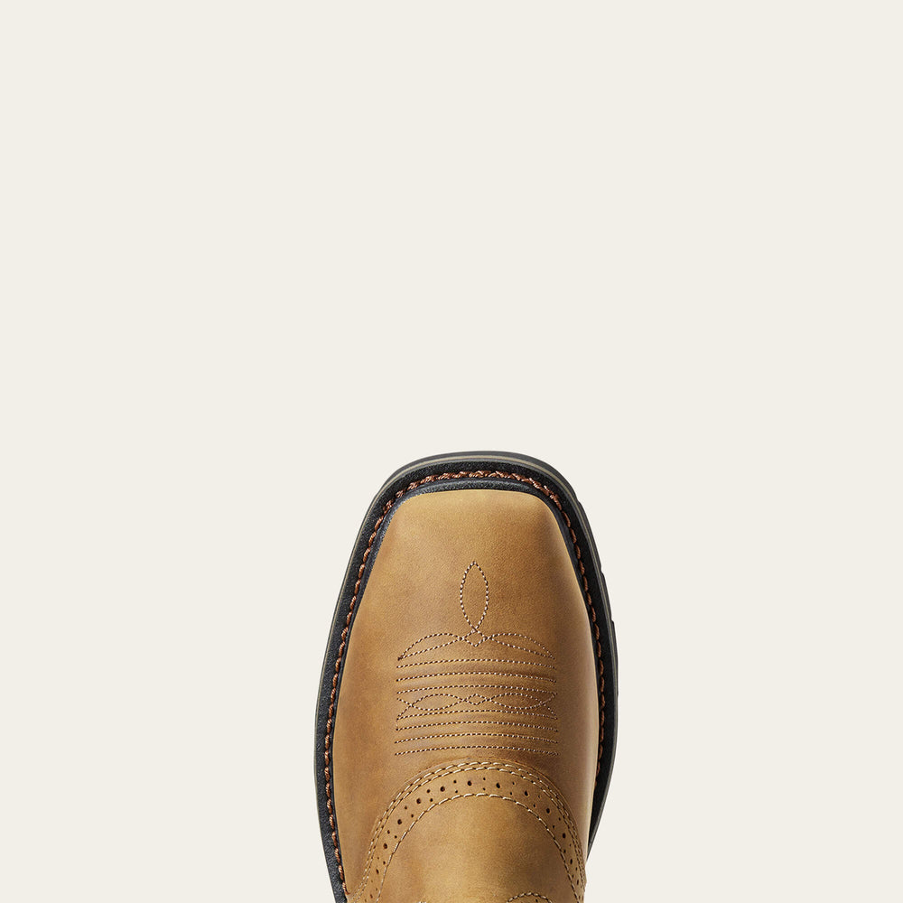 Sierra Wide Square Toe Steel Toe Work Boot-Ariat
