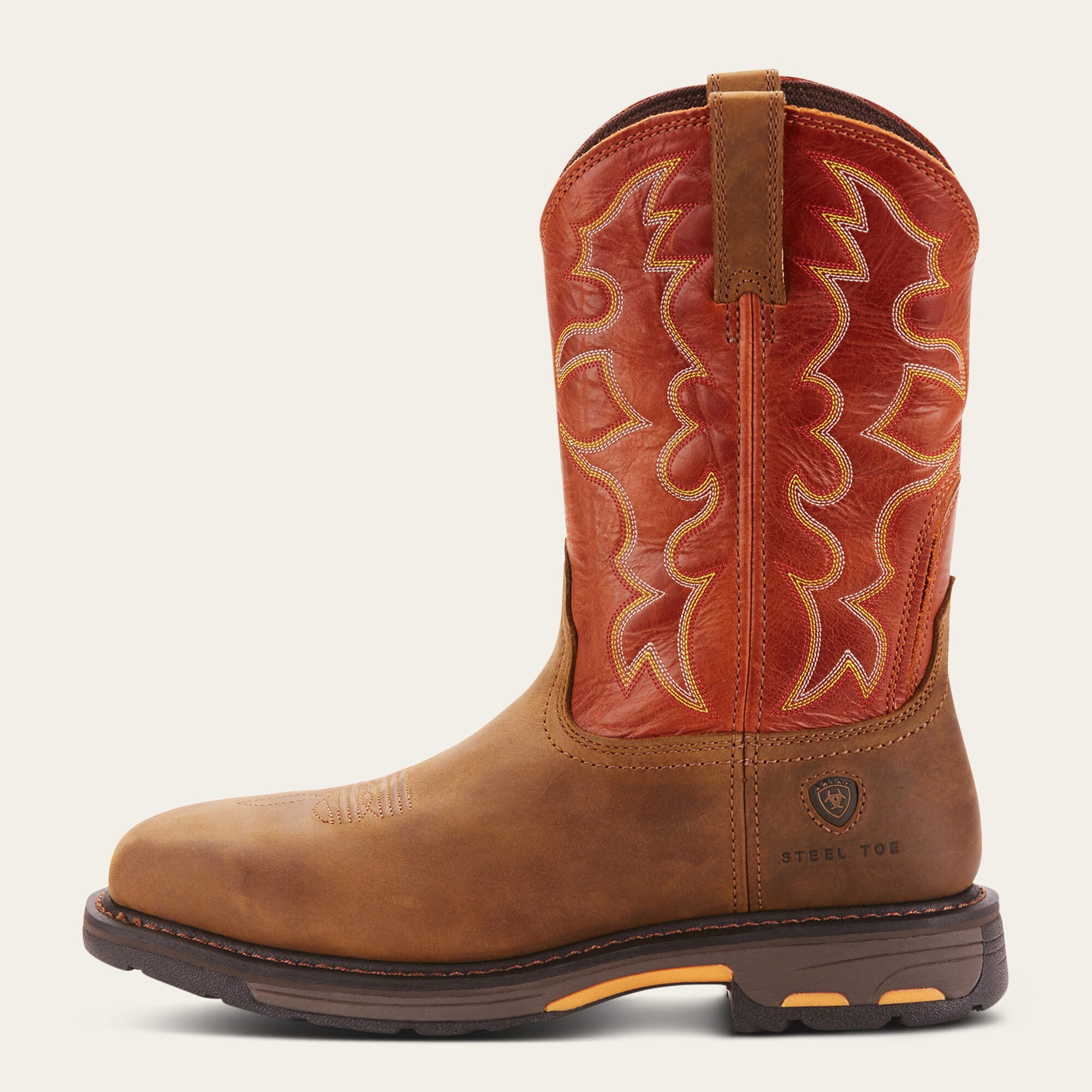 WorkHog Wide Square Toe Steel Toe Work Boot-Ariat
