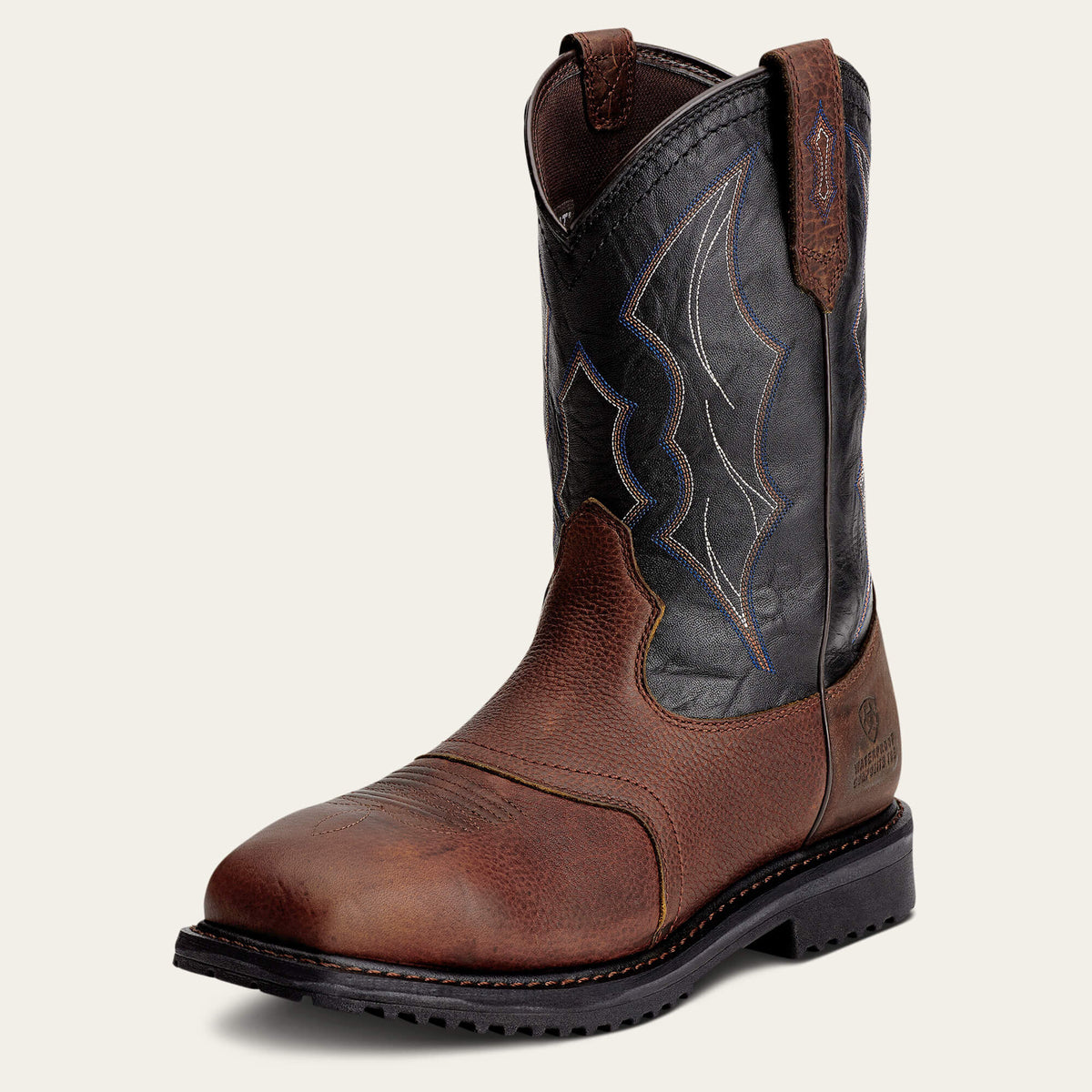 RigTek Wide Square Toe Waterproof Composite Toe Work Boot-Ariat