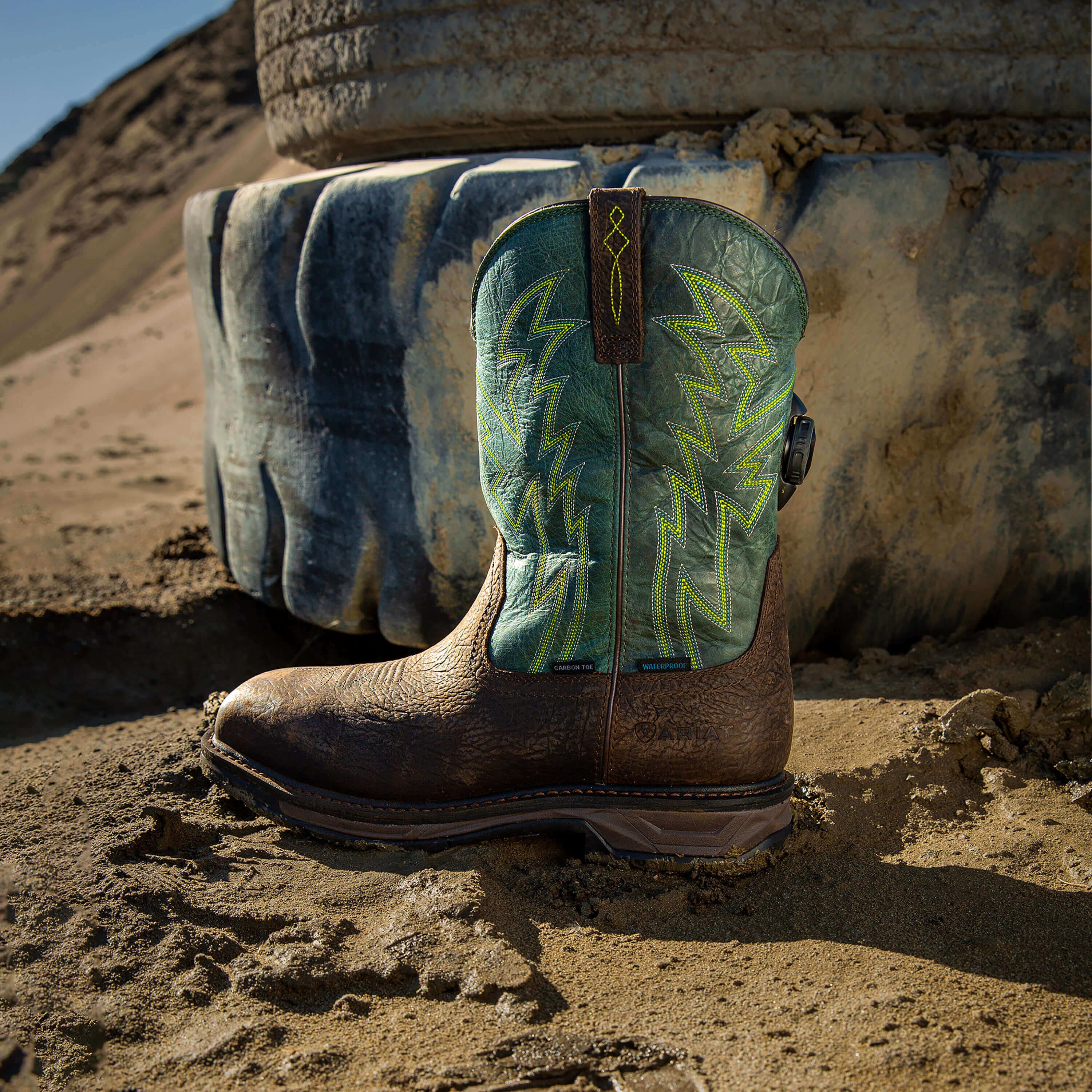WorkHog XT BOA Waterproof Carbon Toe Work Boot-Ariat