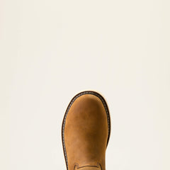 Rebar Wedge Pull-On Waterproof Work Boot-Ariat