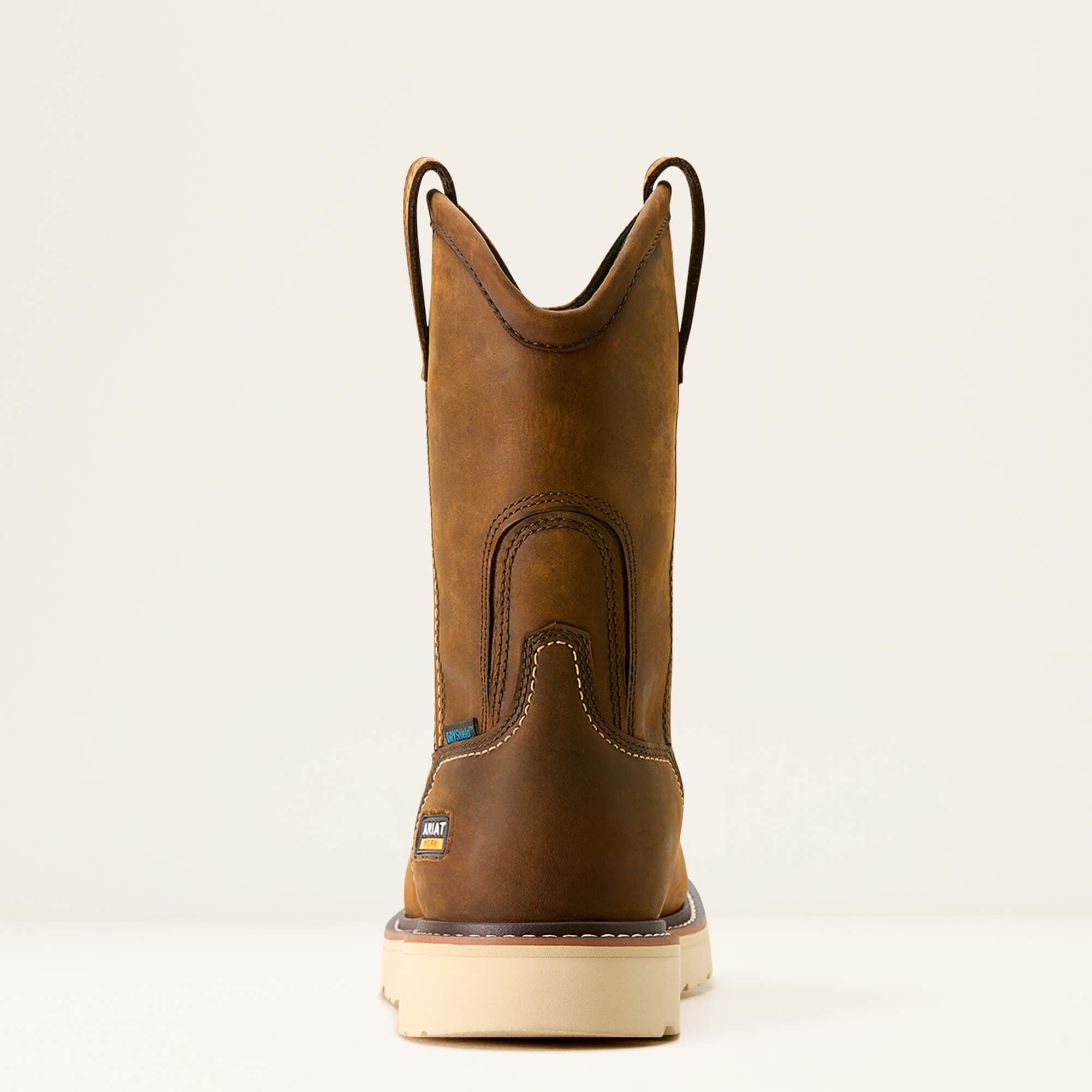 Rebar Wedge Pull-On Waterproof Work Boot-Ariat