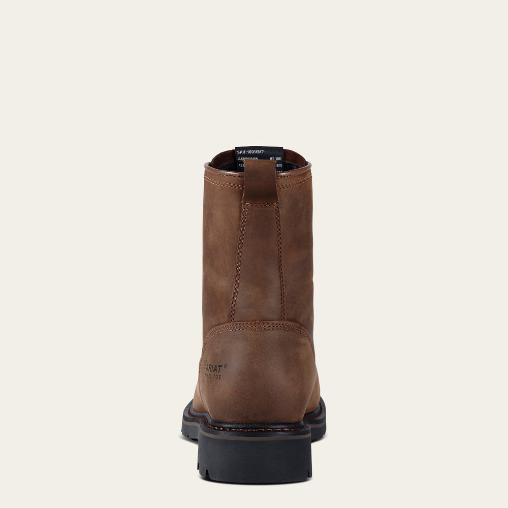 Cascade 8" Wide Square Toe Work Boot-Ariat