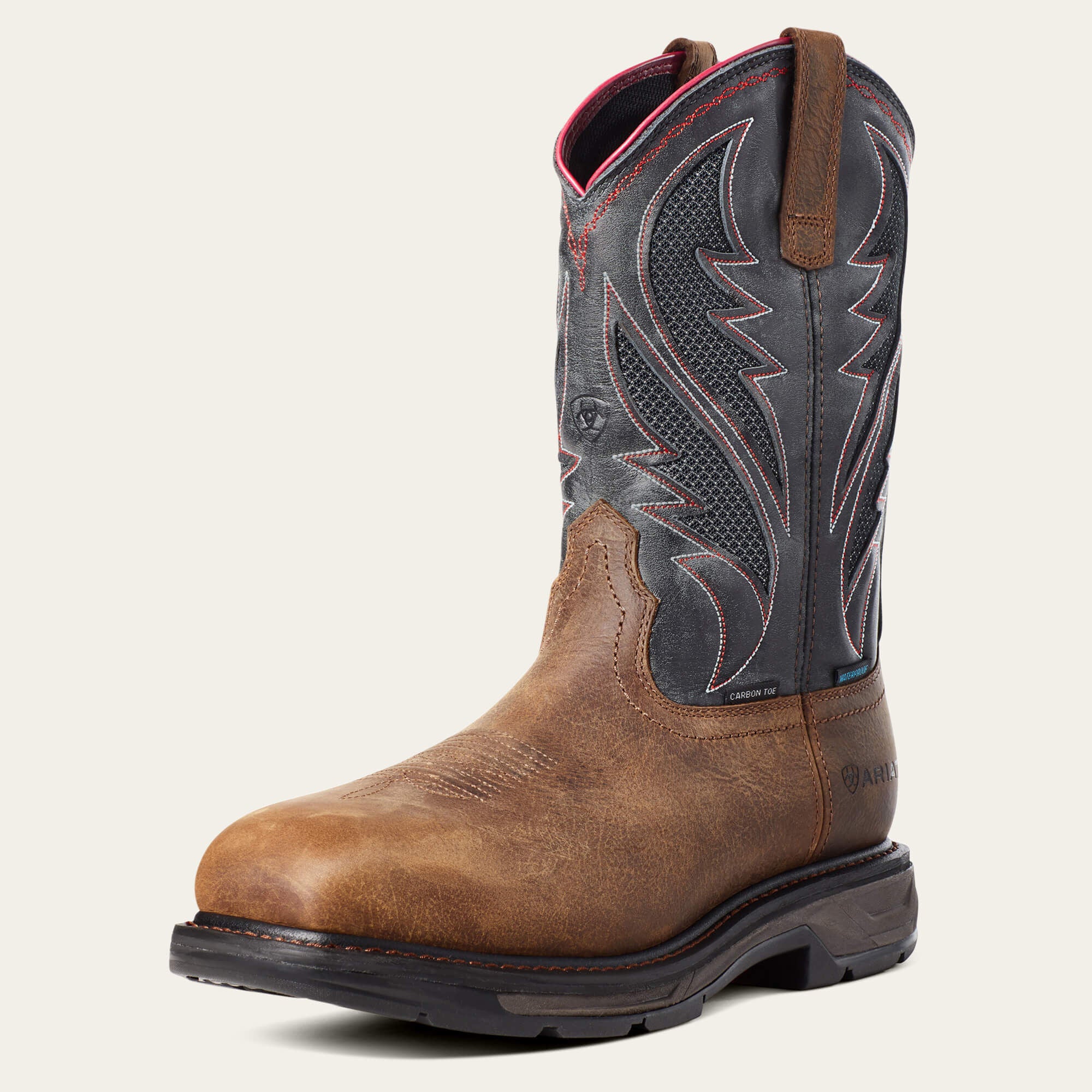 WorkHog XT VentTEK Waterproof Carbon Toe Work Boot-Ariat