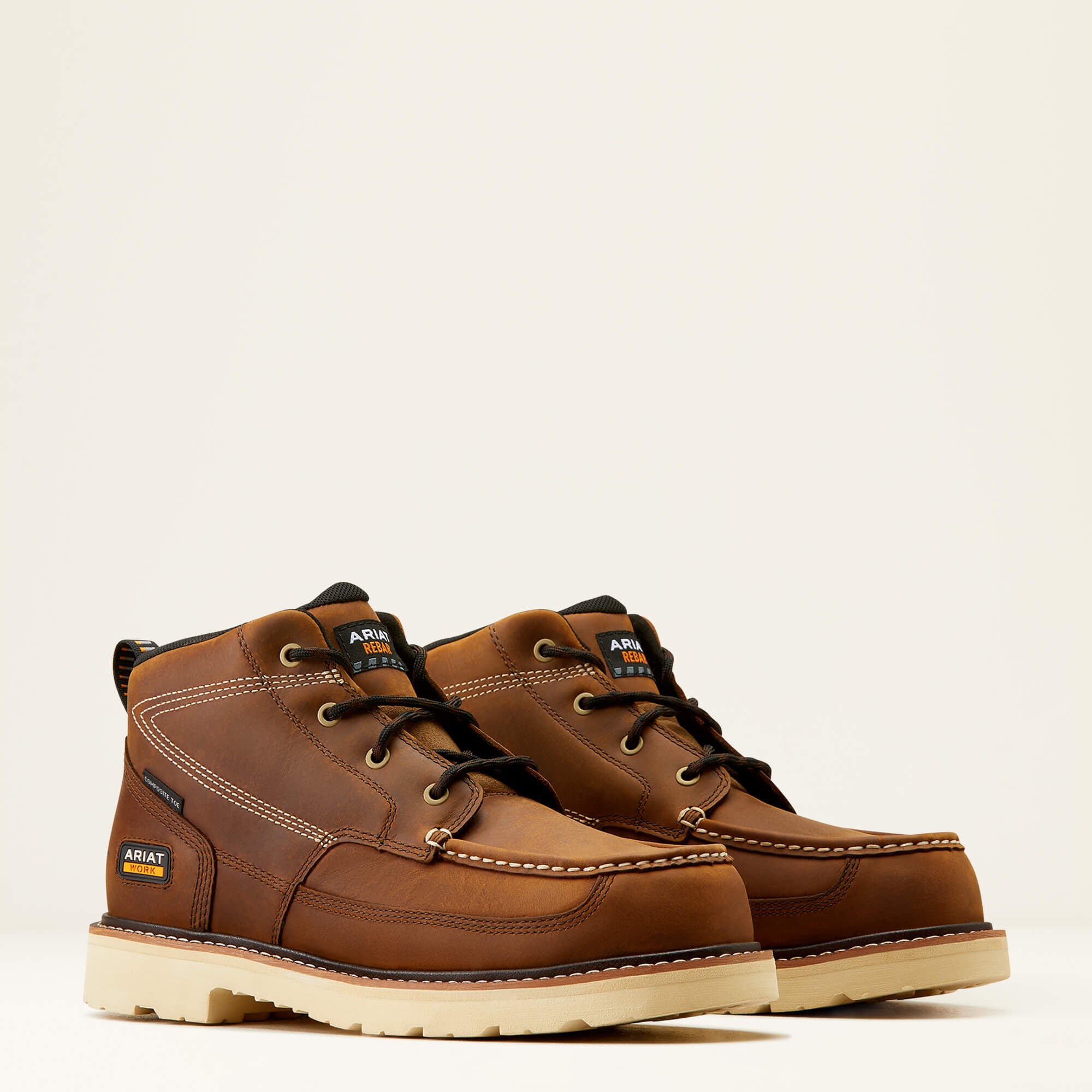 Rebar Lift Chukka Composite Toe Work Boot-Ariat