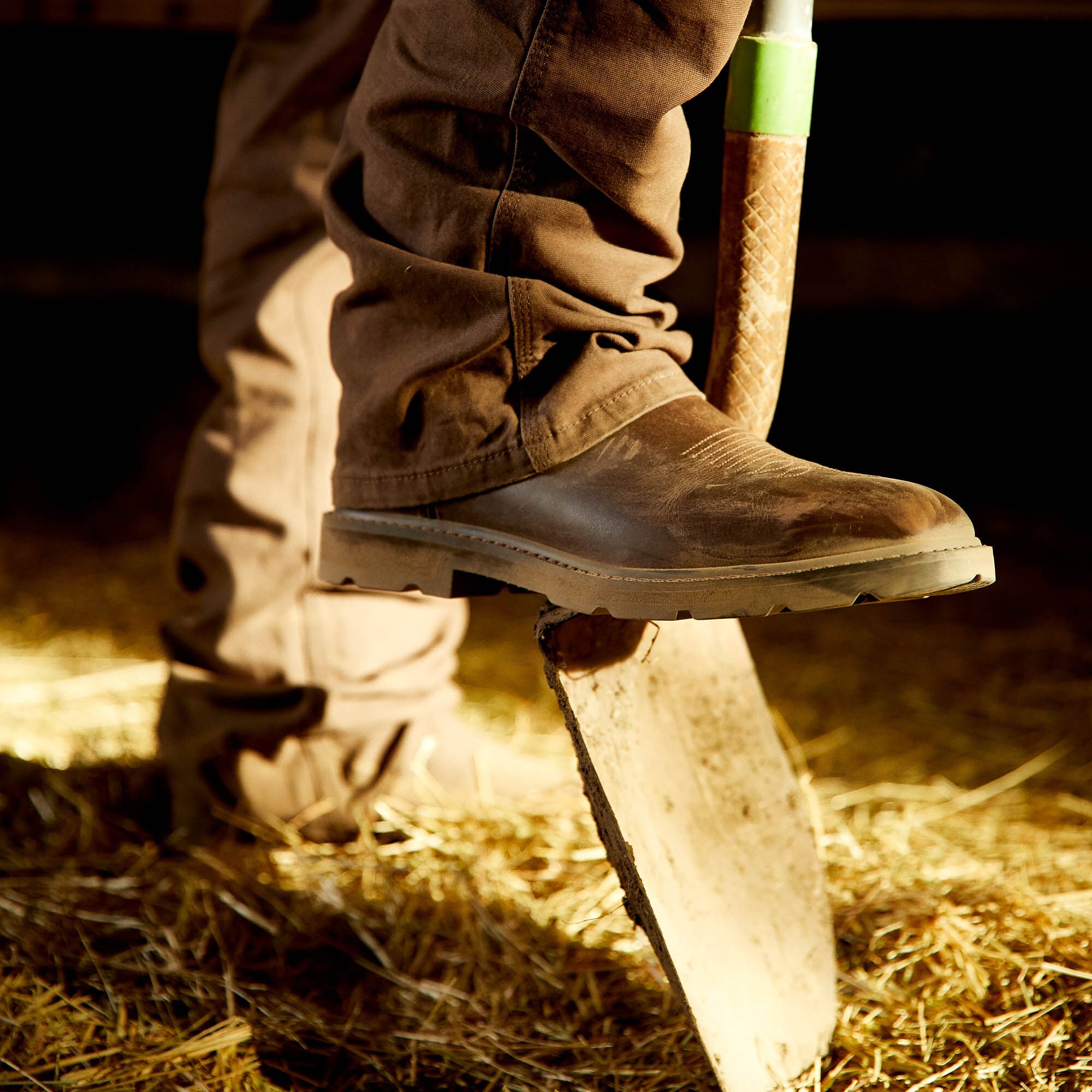 Groundwork Wide Square Toe Steel Toe Work Boot-Ariat