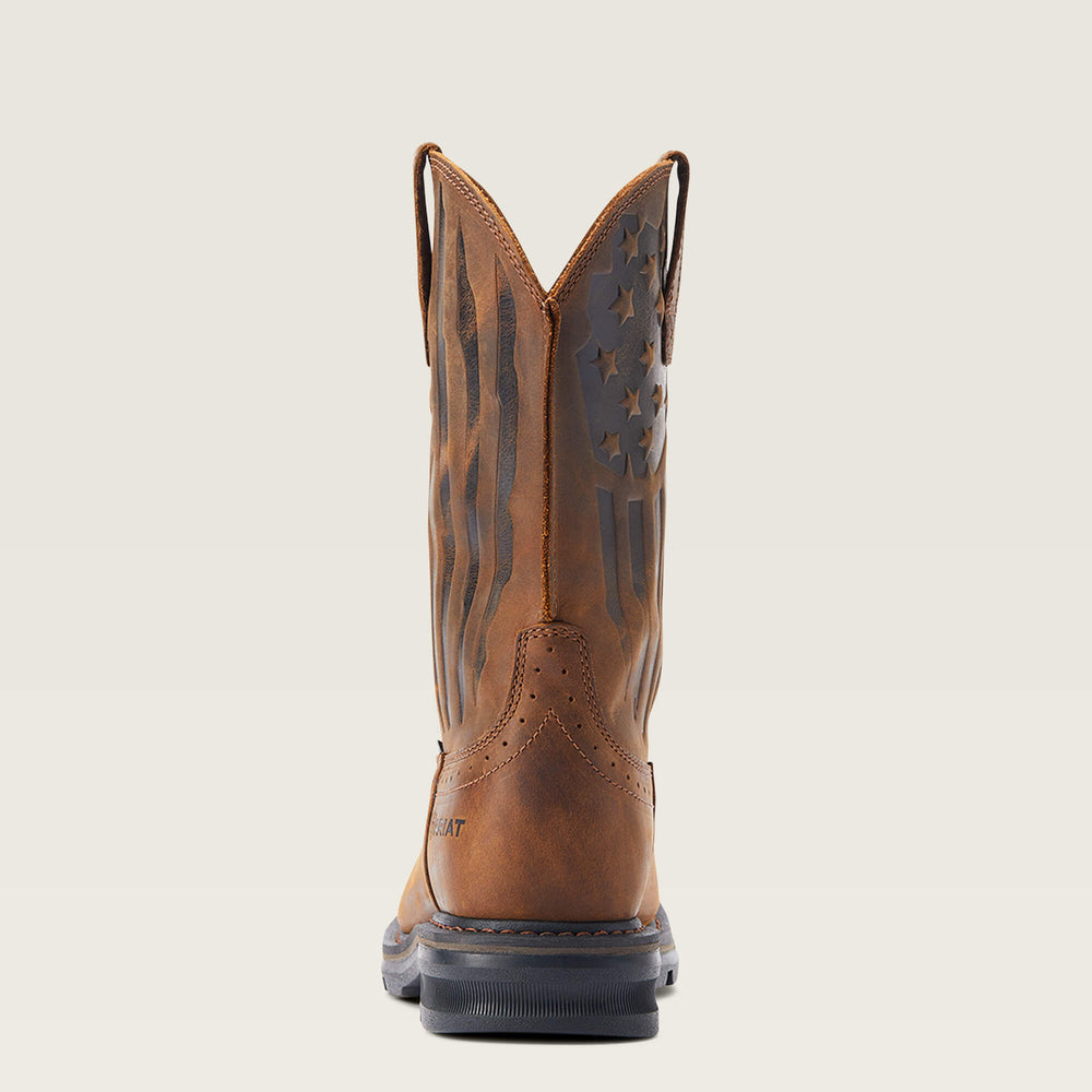 Sierra Shock Shield Patriot Steel Toe Work Boot-Ariat