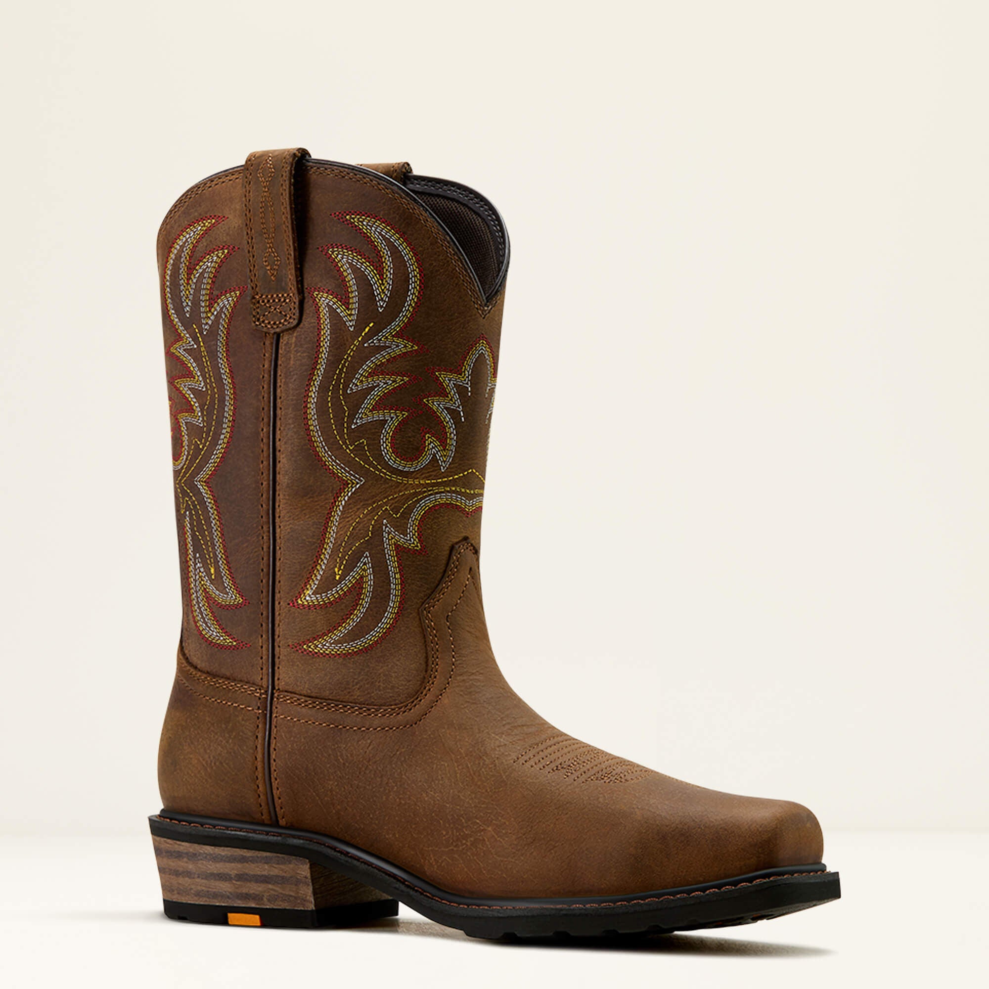 Ironside Square Toe Steel Toe Work Boot-Ariat