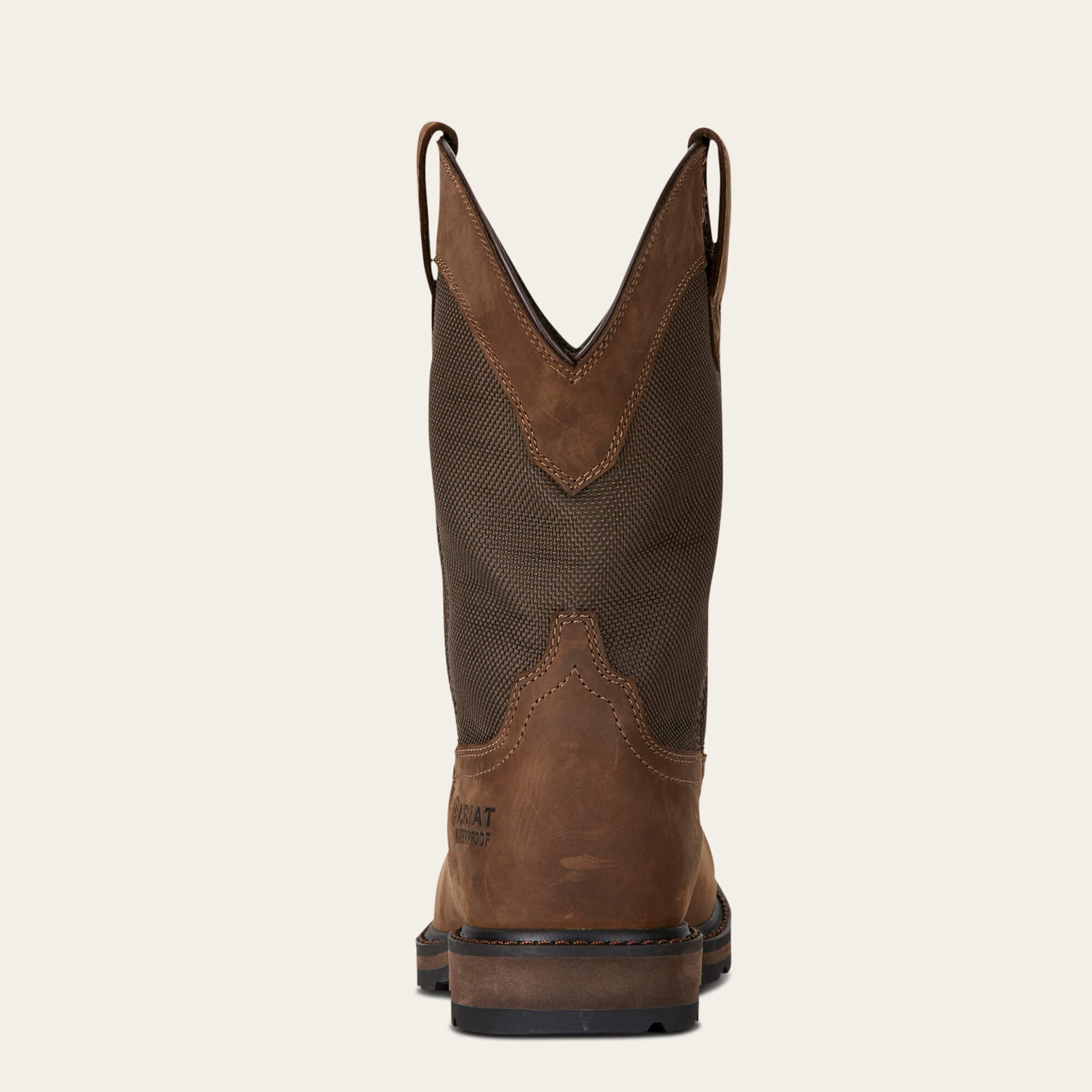Groundbreaker Wide Square Toe Waterproof Steel Toe Work Boot-Ariat