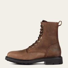 Cascade 8" Wide Square Toe Steel Toe Work Boot-Ariat