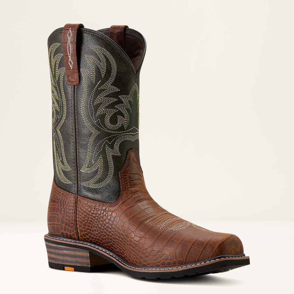 Ironside Square Toe Steel Toe Work Boot-Ariat