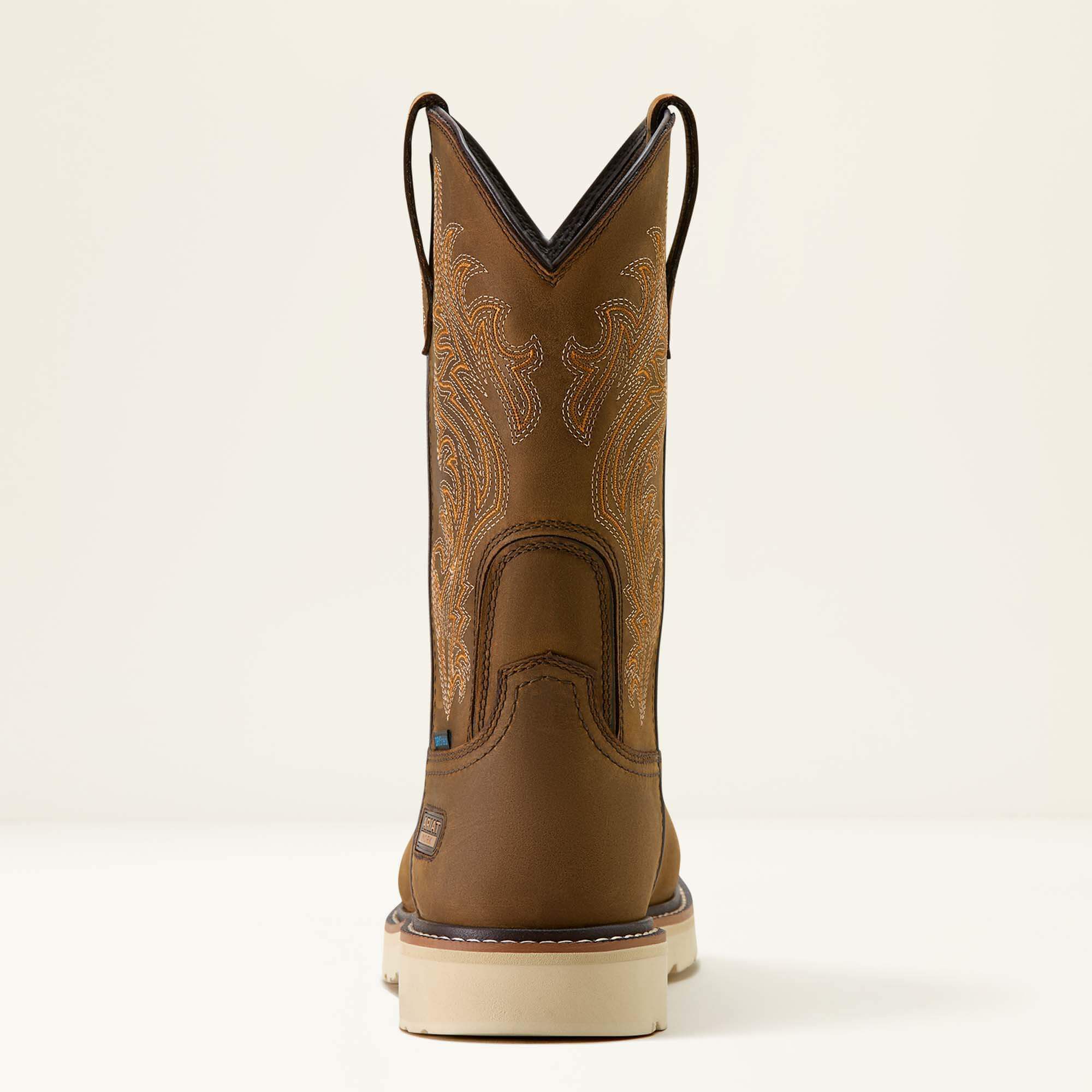Activator Argo Waterproof Round Toe Composite Toe Work Boot-Ariat