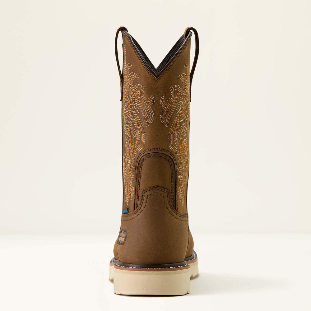 Activator Argo Waterproof Round Toe Composite Toe Work Boot-Ariat