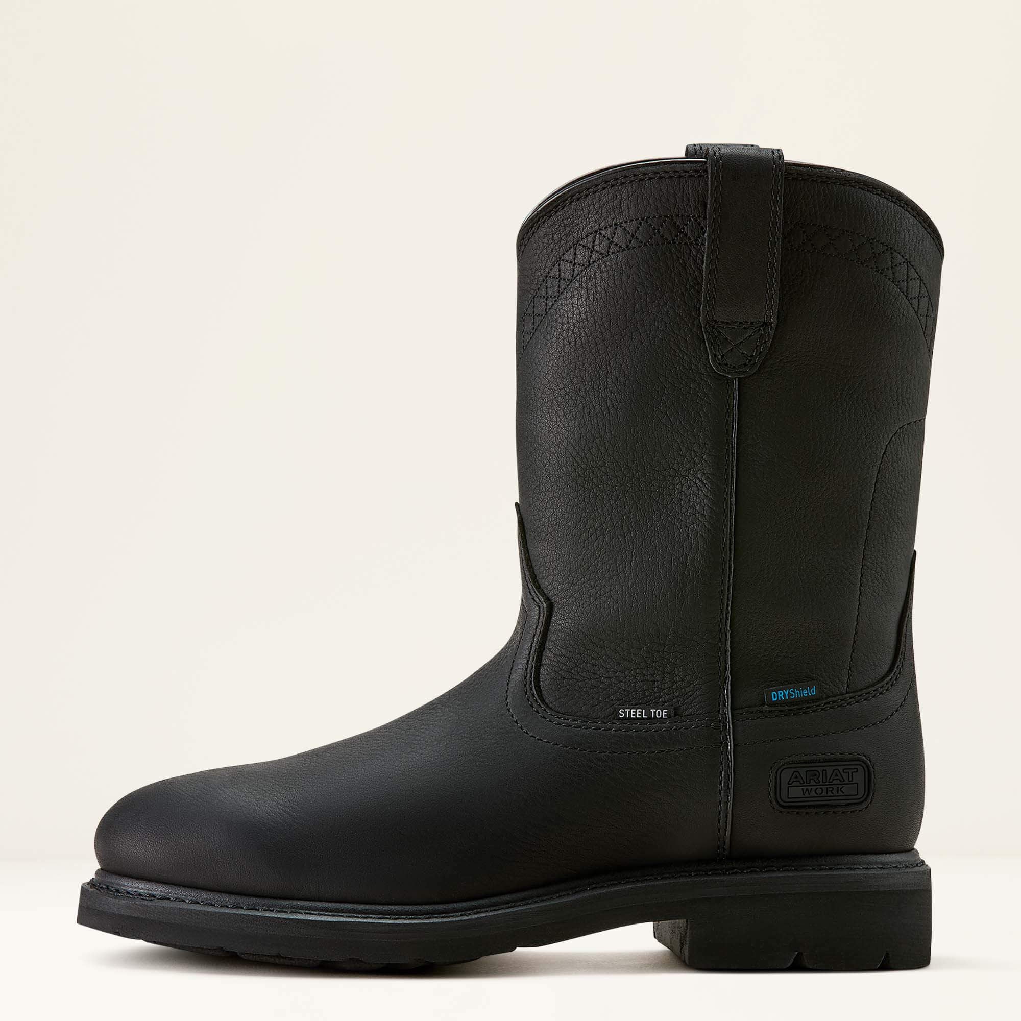 Sierra Waterproof Roper Toe Steel Toe Work Boot-Ariat