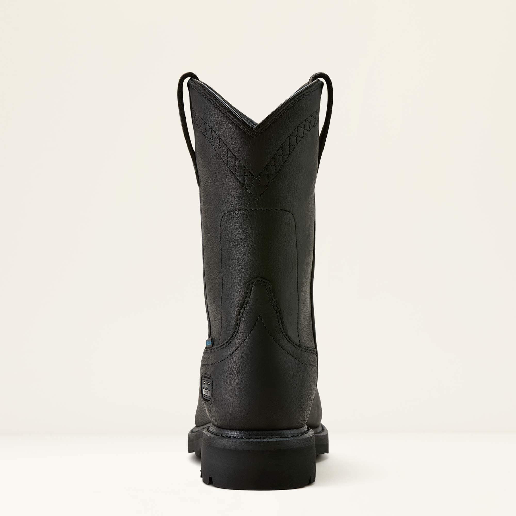 Sierra Waterproof Roper Toe Steel Toe Work Boot-Ariat