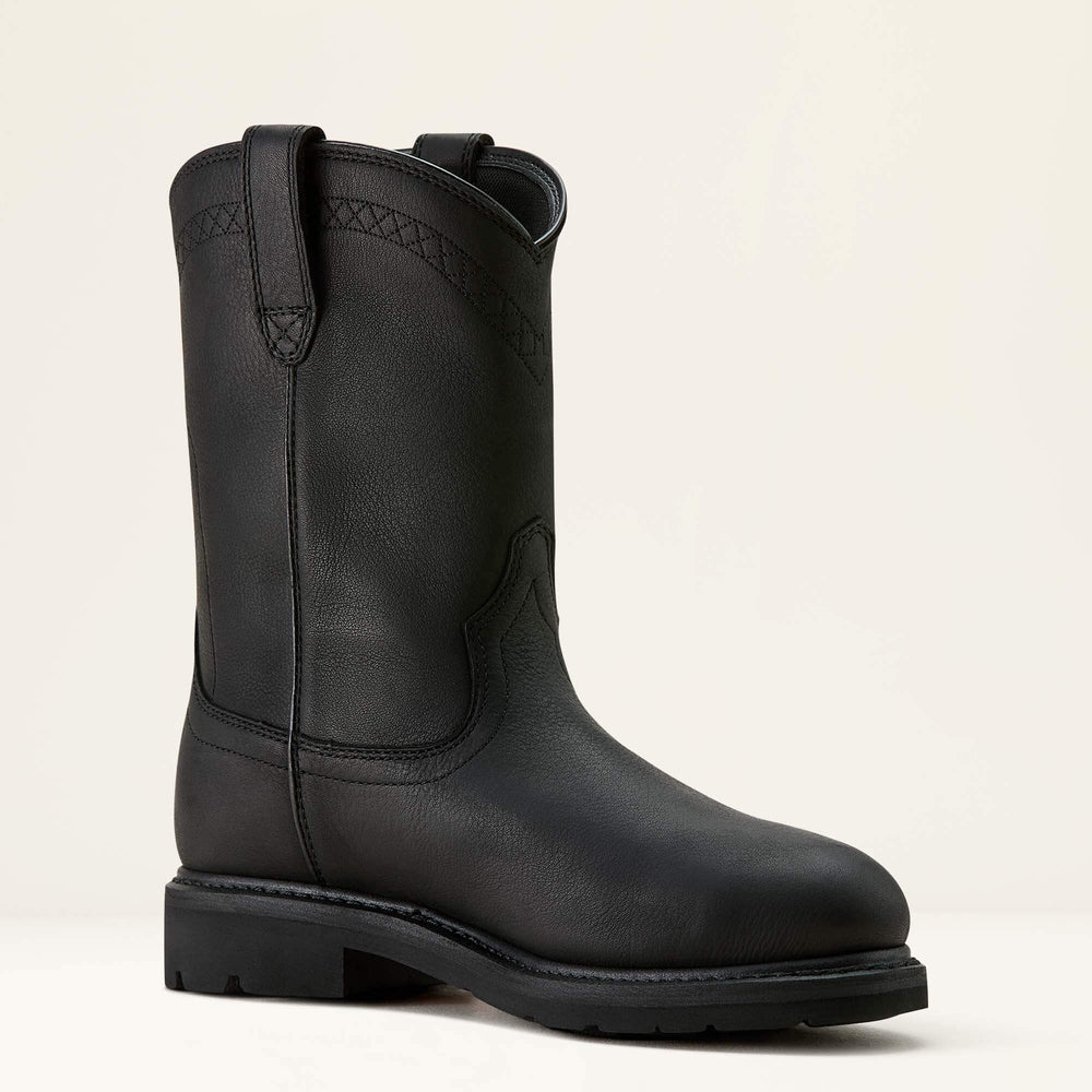 Sierra Waterproof Roper Toe Steel Toe Work Boot-Ariat