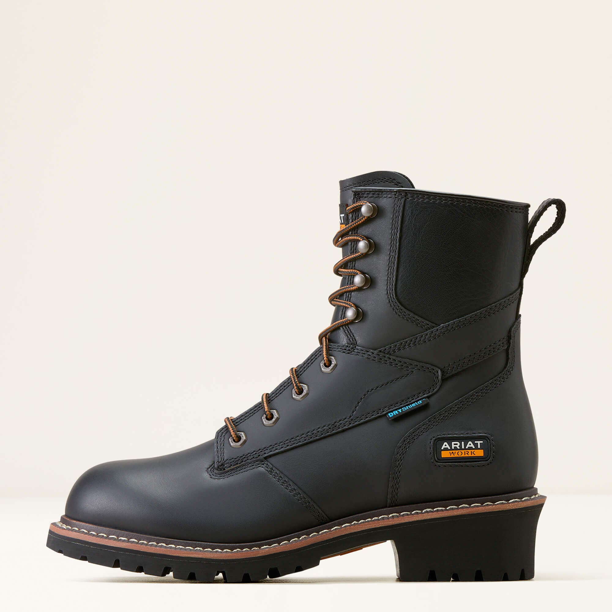 Logger Shock Shield Waterproof Work Boot-Ariat