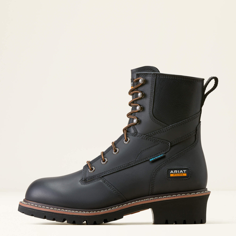 Logger Shock Shield Waterproof Work Boot-Ariat