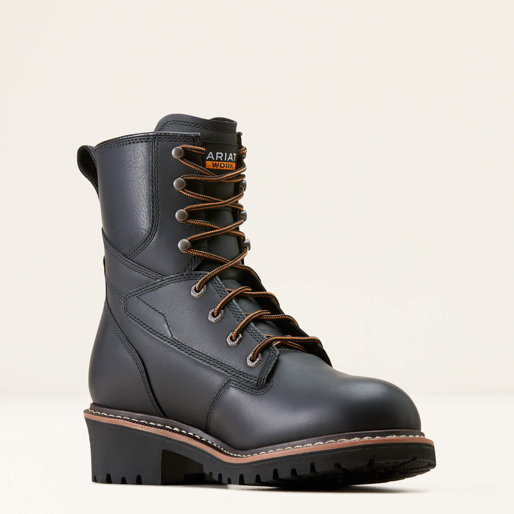Logger Shock Shield Waterproof Work Boot-Ariat