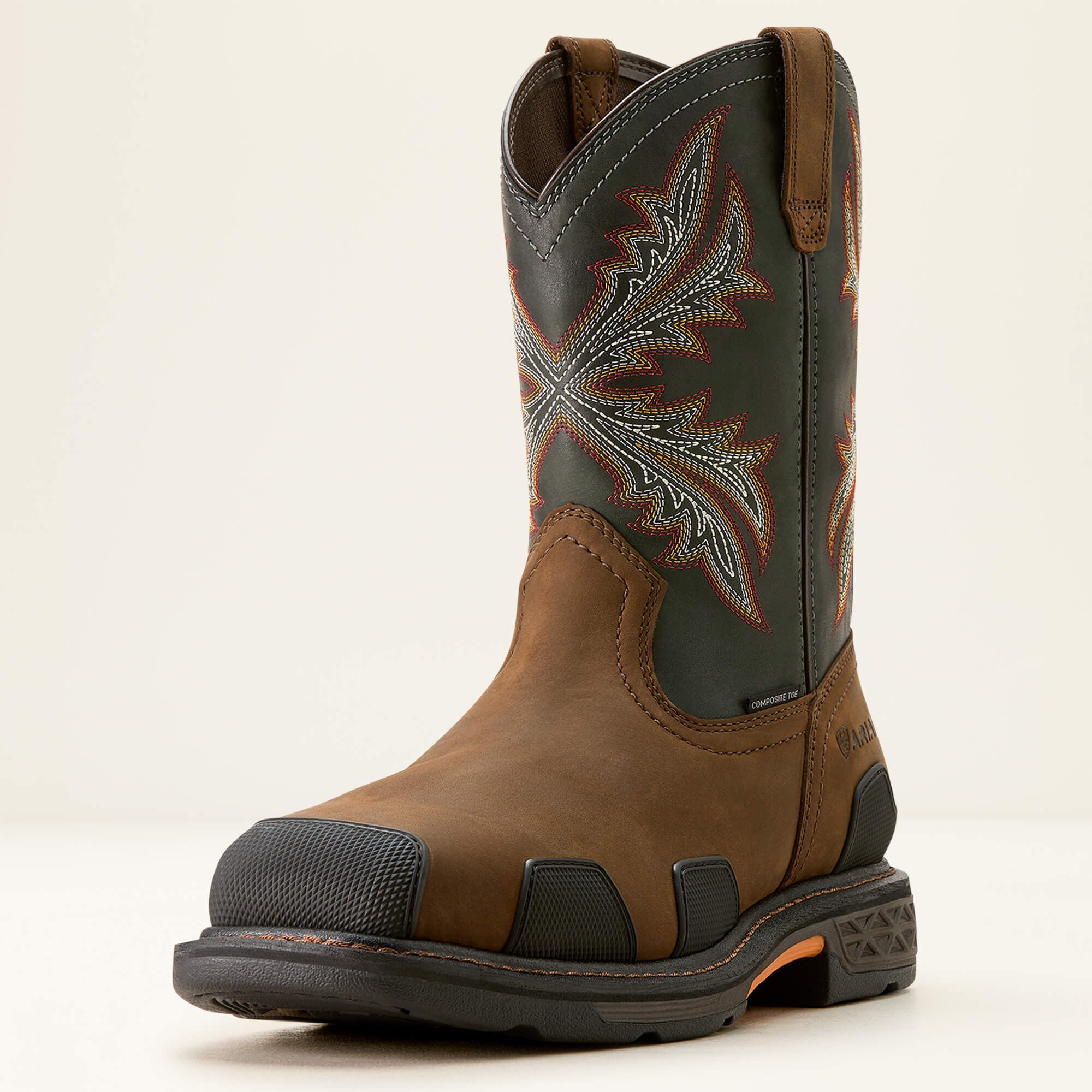 OverDrive Wide Square Toe Composite Toe Work Boot-Ariat