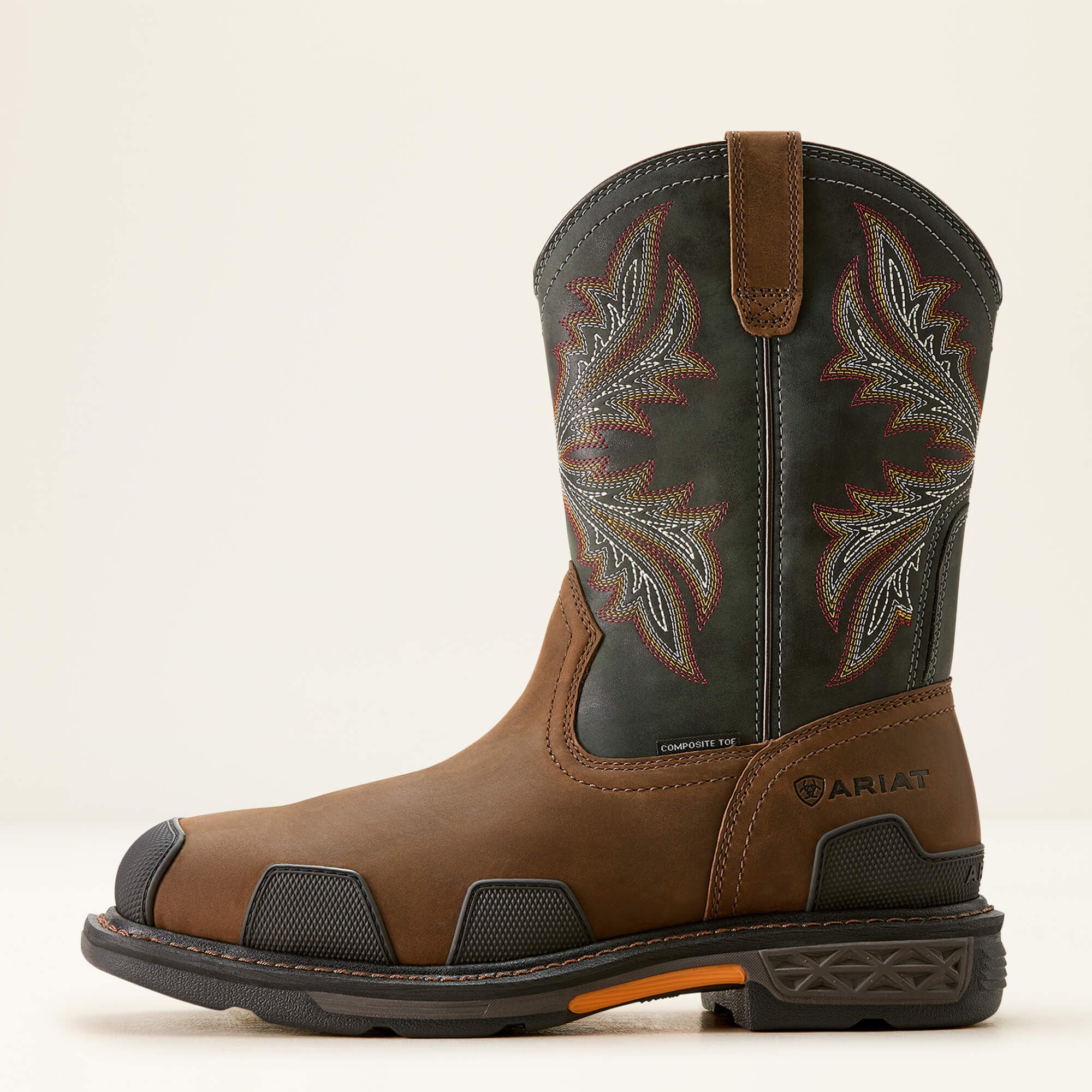 OverDrive Wide Square Toe Composite Toe Work Boot-Ariat