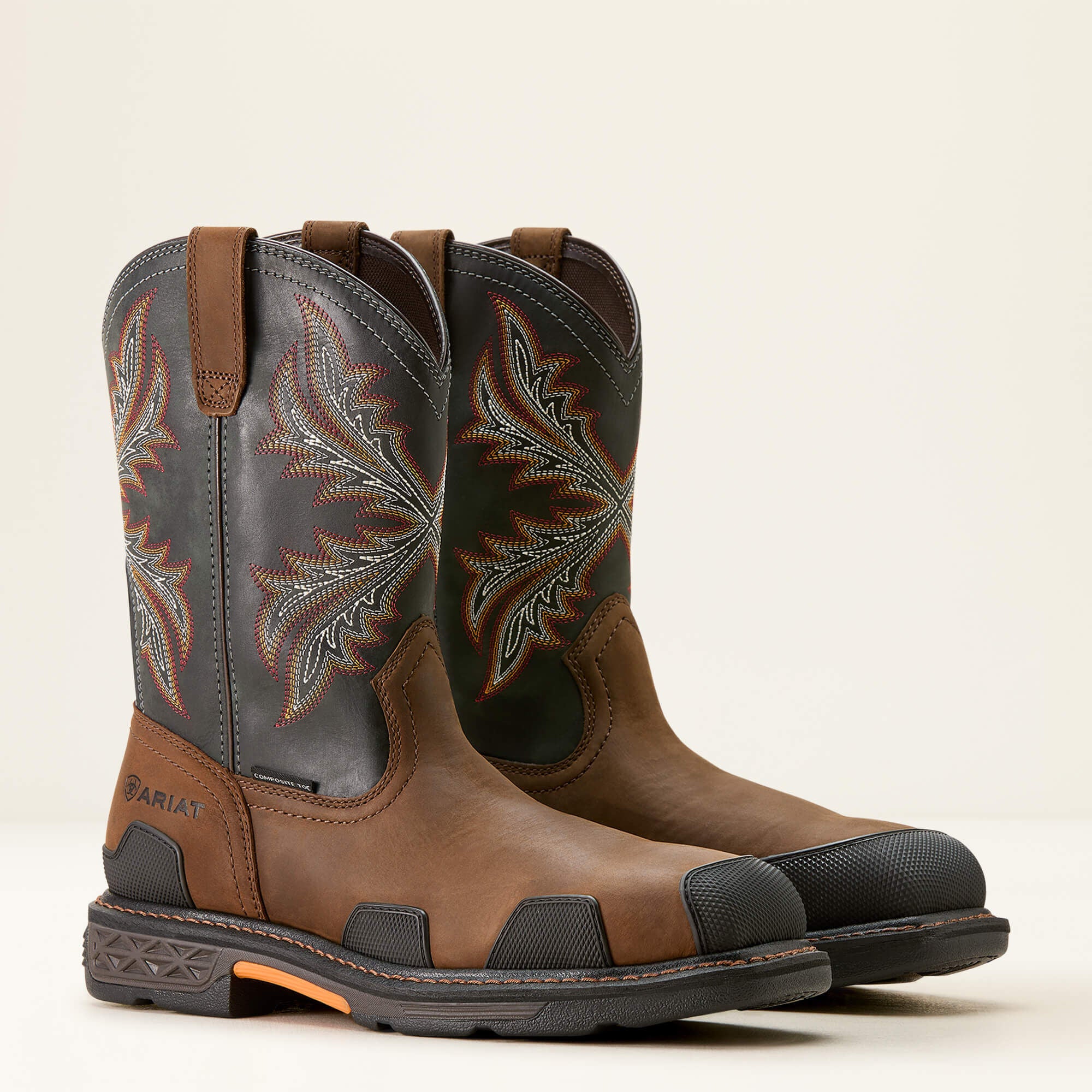 OverDrive Wide Square Toe Composite Toe Work Boot-Ariat