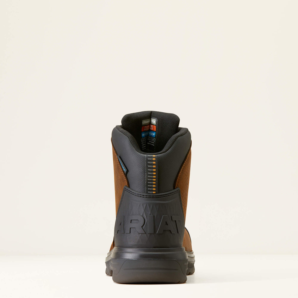 Turbo Outlaw 6" CSA Waterproof Carbon Toe Work Boot-Ariat
