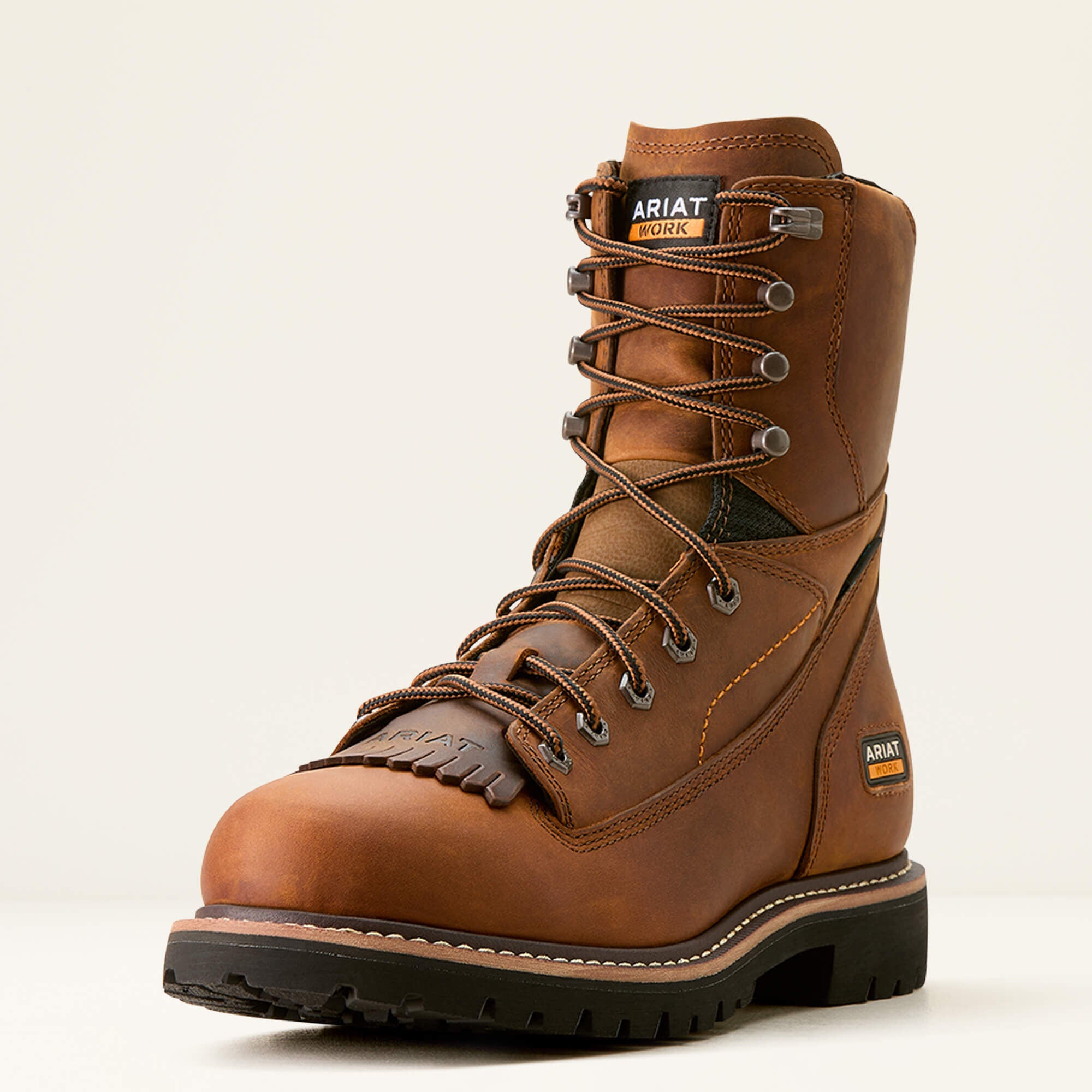 Longview Shock Shield 8" Waterproof Work Boot-Ariat