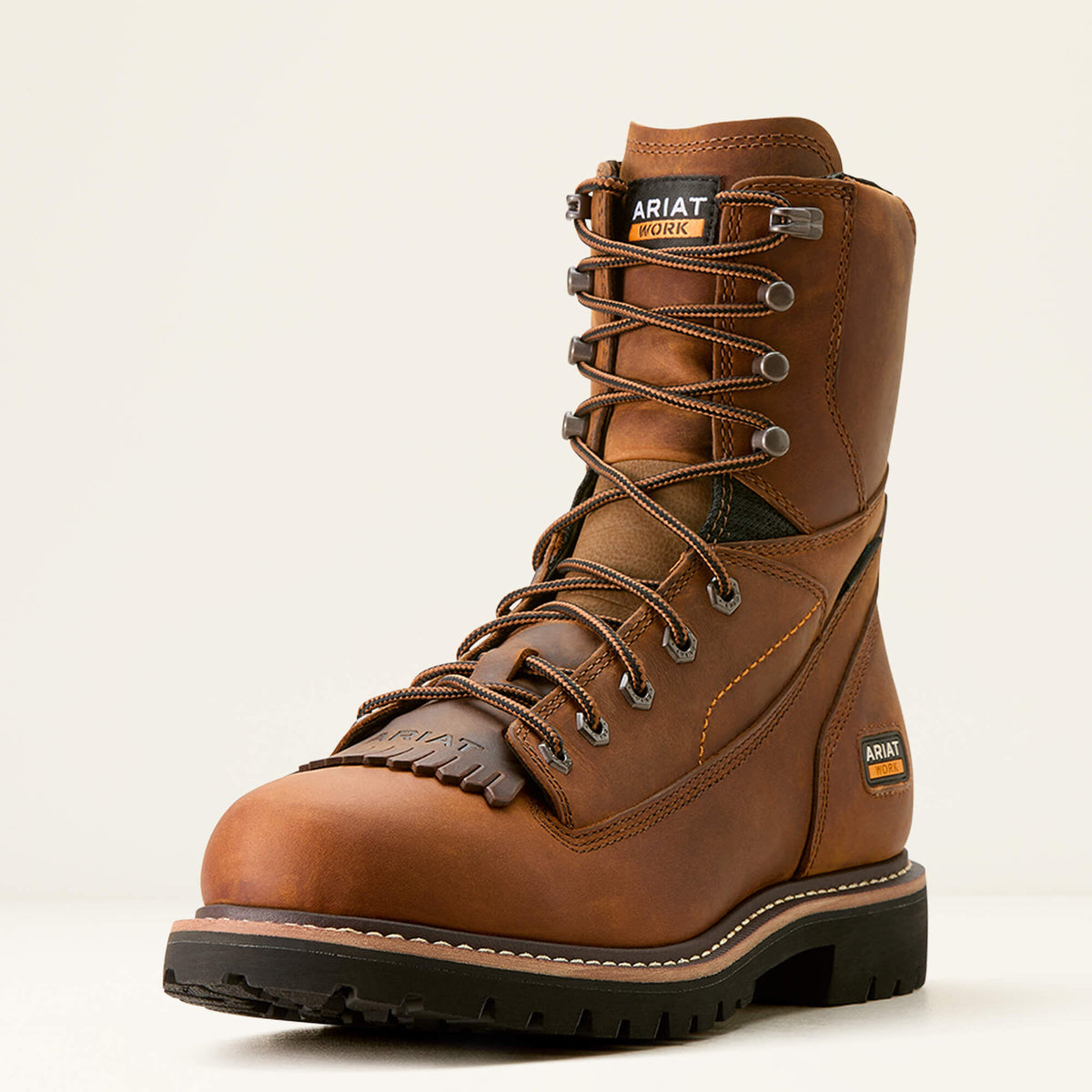 Longview Shock Shield 8" Waterproof Work Boot-Ariat