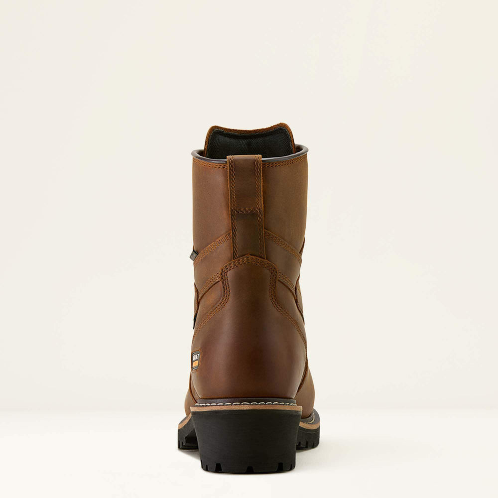 Logger Shock Shield Waterproof Insulated Composite Toe Work Boot-Ariat