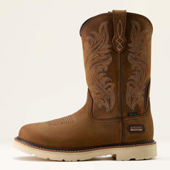 Activator Argo Waterproof Round Toe Work Boot-Ariat