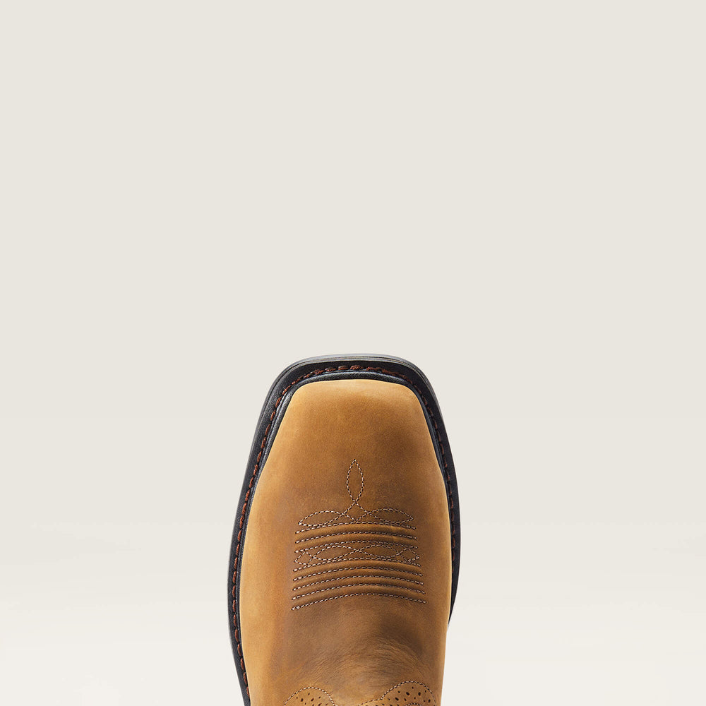 Sierra Shock Shield Waterproof Steel Toe Work Boot-Ariat