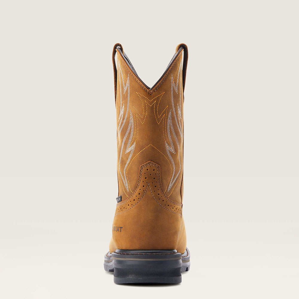 Sierra Shock Shield Waterproof Steel Toe Work Boot-Ariat